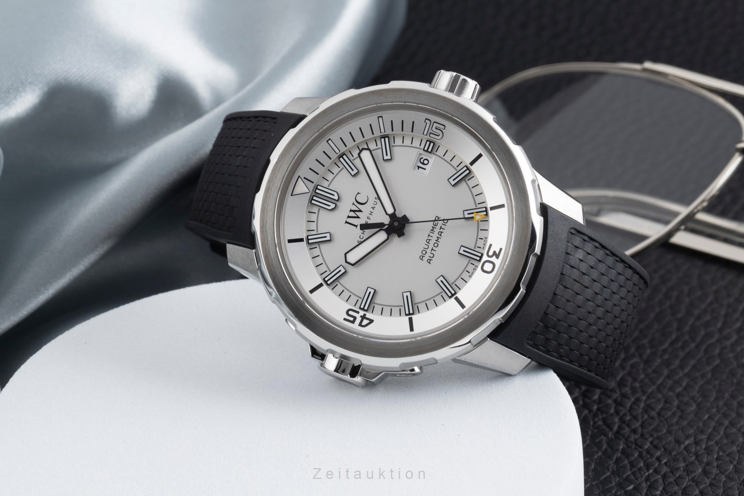 IWC Aquatimer acier automatique montre pour hommes IW329003 LP: 6500EUR  [2502794]