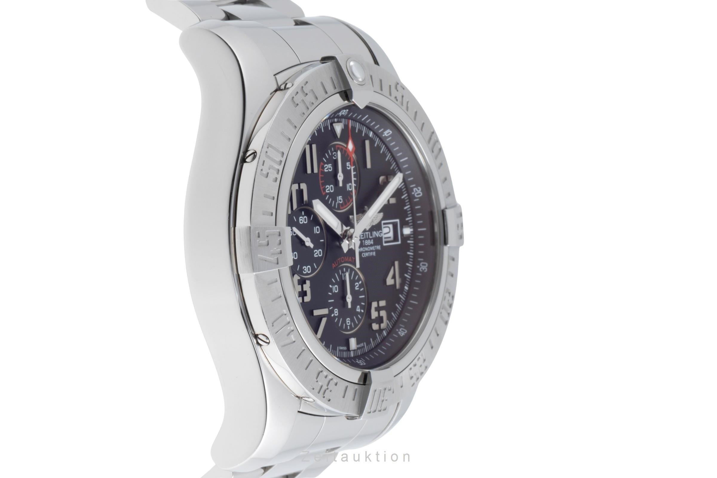 Breitling Super Avenger II cronografo acciaio automatismo orologio da uomo A1337111/BC28  [2502795]