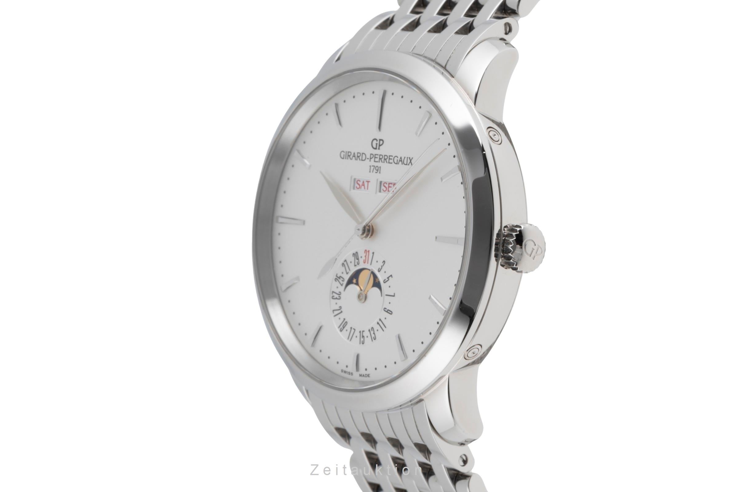 Girard Perregaux 1966 acier automatique montre pour hommes 49535-11-131-11A LP: 14400EUR  [2502799]