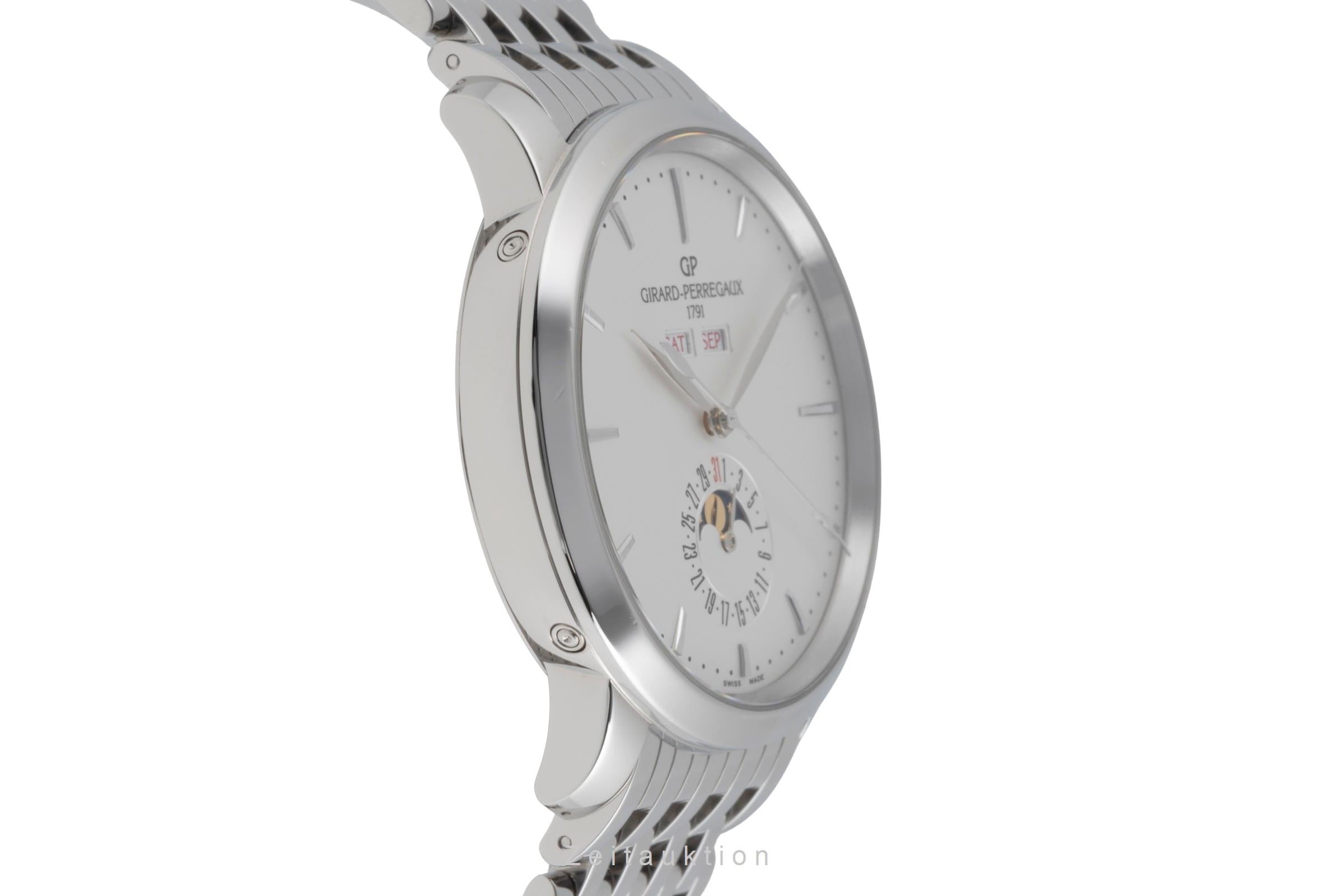 Girard Perregaux 1966 acier automatique montre pour hommes 49535-11-131-11A LP: 14400EUR  [2502799]