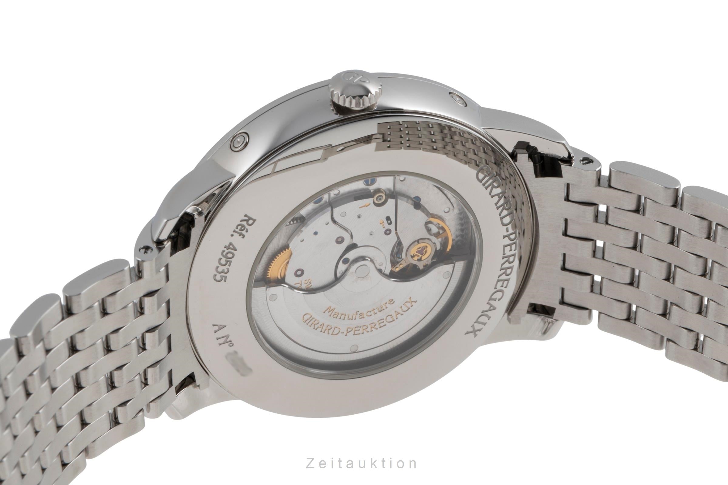 Girard Perregaux 1966 acier automatique montre pour hommes 49535-11-131-11A LP: 14400EUR  [2502799]