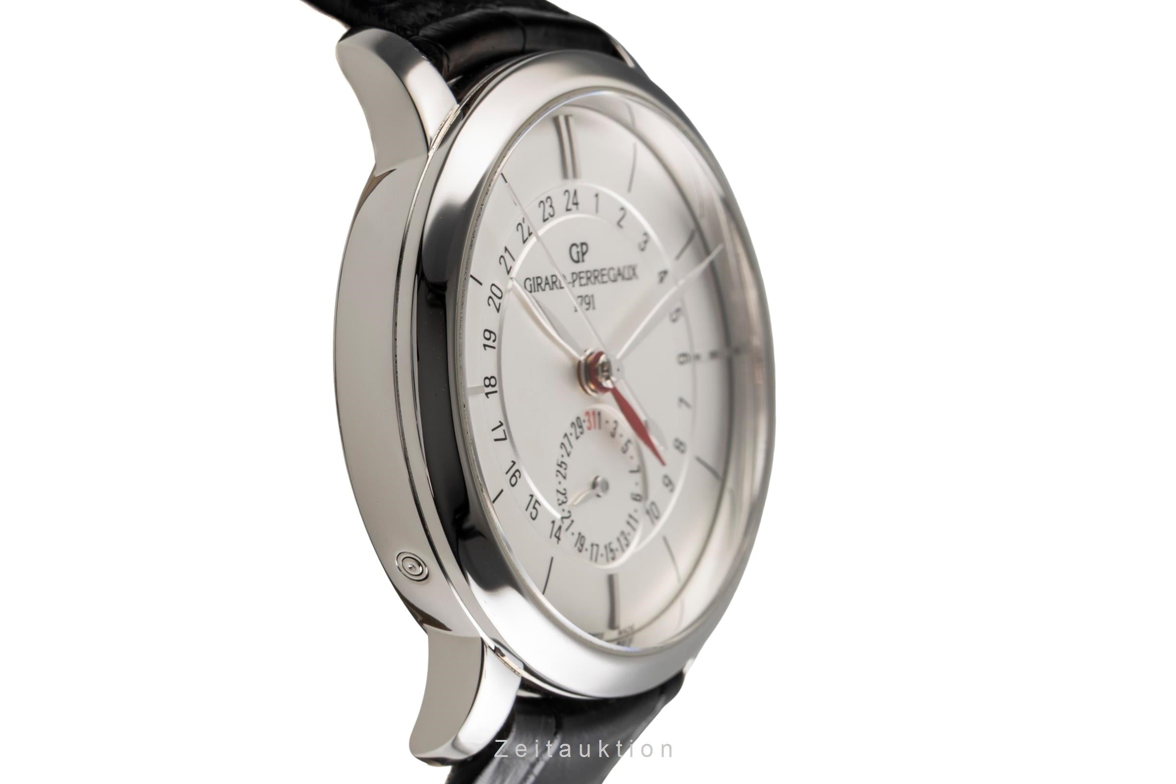 Girard Perregaux 1966 chronographe acier automatique montre pour hommes 49544  [2502800]