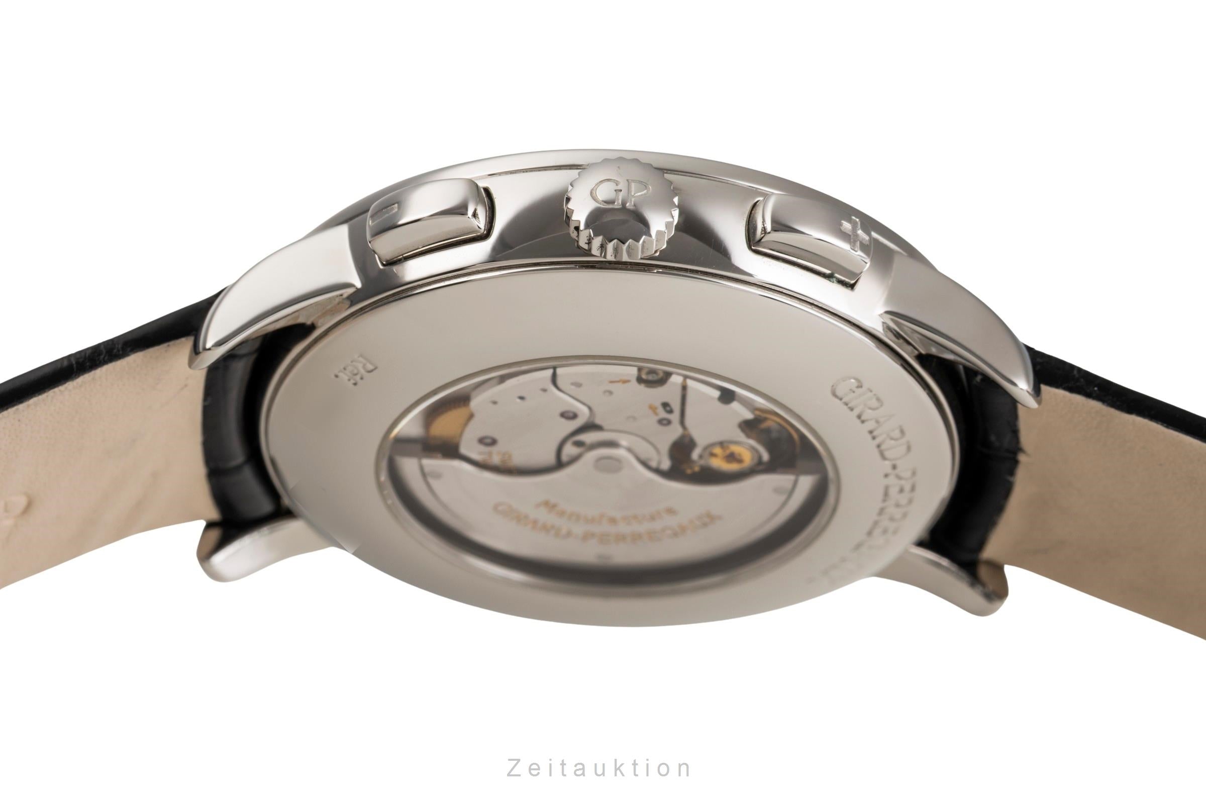 Girard Perregaux 1966 chronographe acier automatique montre pour hommes 49544  [2502800]