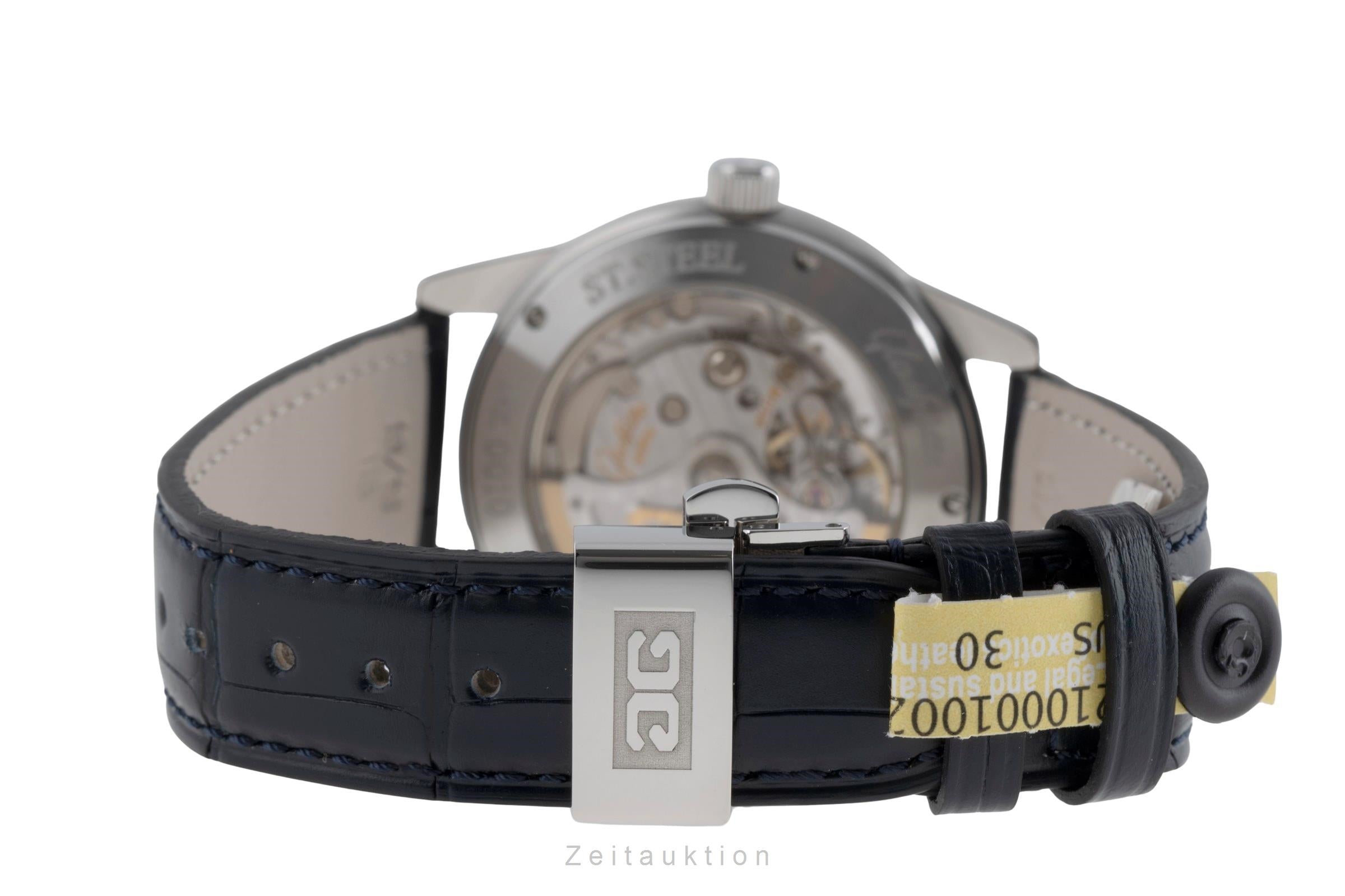 Glashütte Senator acier automatique montre pour hommes 39-44-04-12-04  [2502801]