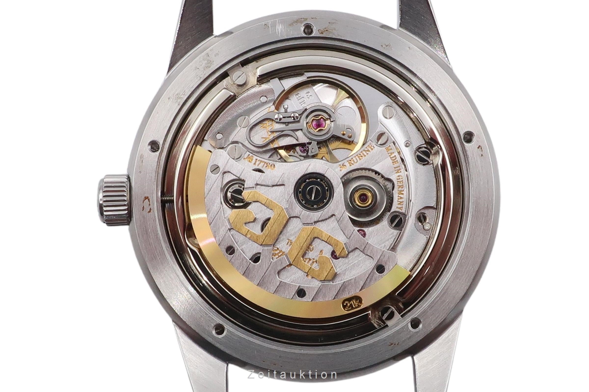 Glashütte Senator acier automatique montre pour hommes 39-44-04-12-04  [2502801]