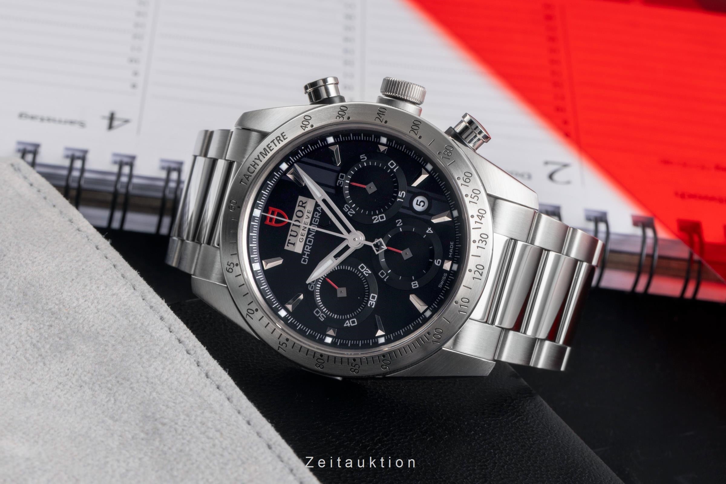 Tudor Fastrider cronógrafo acero automático reloj para caballeros 42000  [2502805]