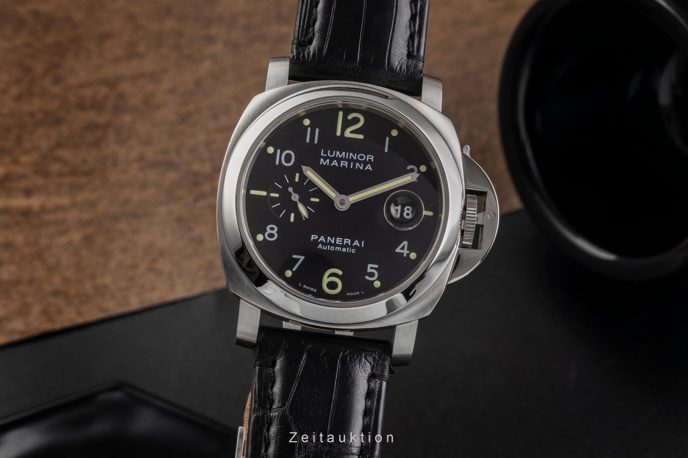 Panerai Luminor Marina steel automatic men's watch PAM00164 LP: 8900EUR  [2502807]