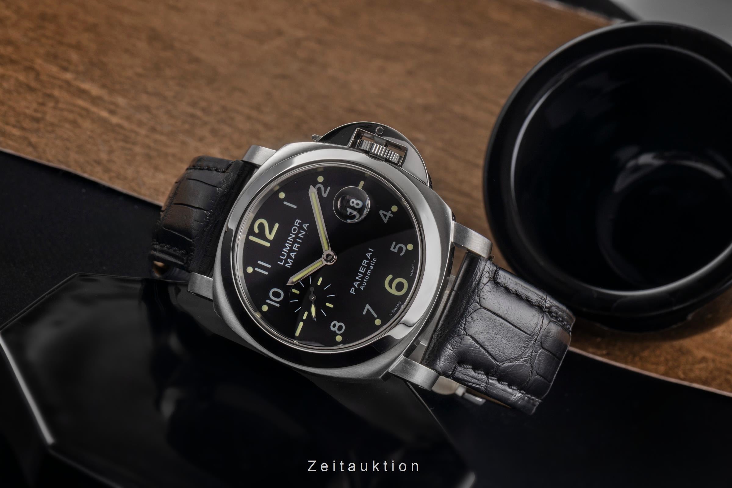 Panerai Luminor Marina steel automatic men's watch PAM00164 LP: 8900EUR  [2502807]