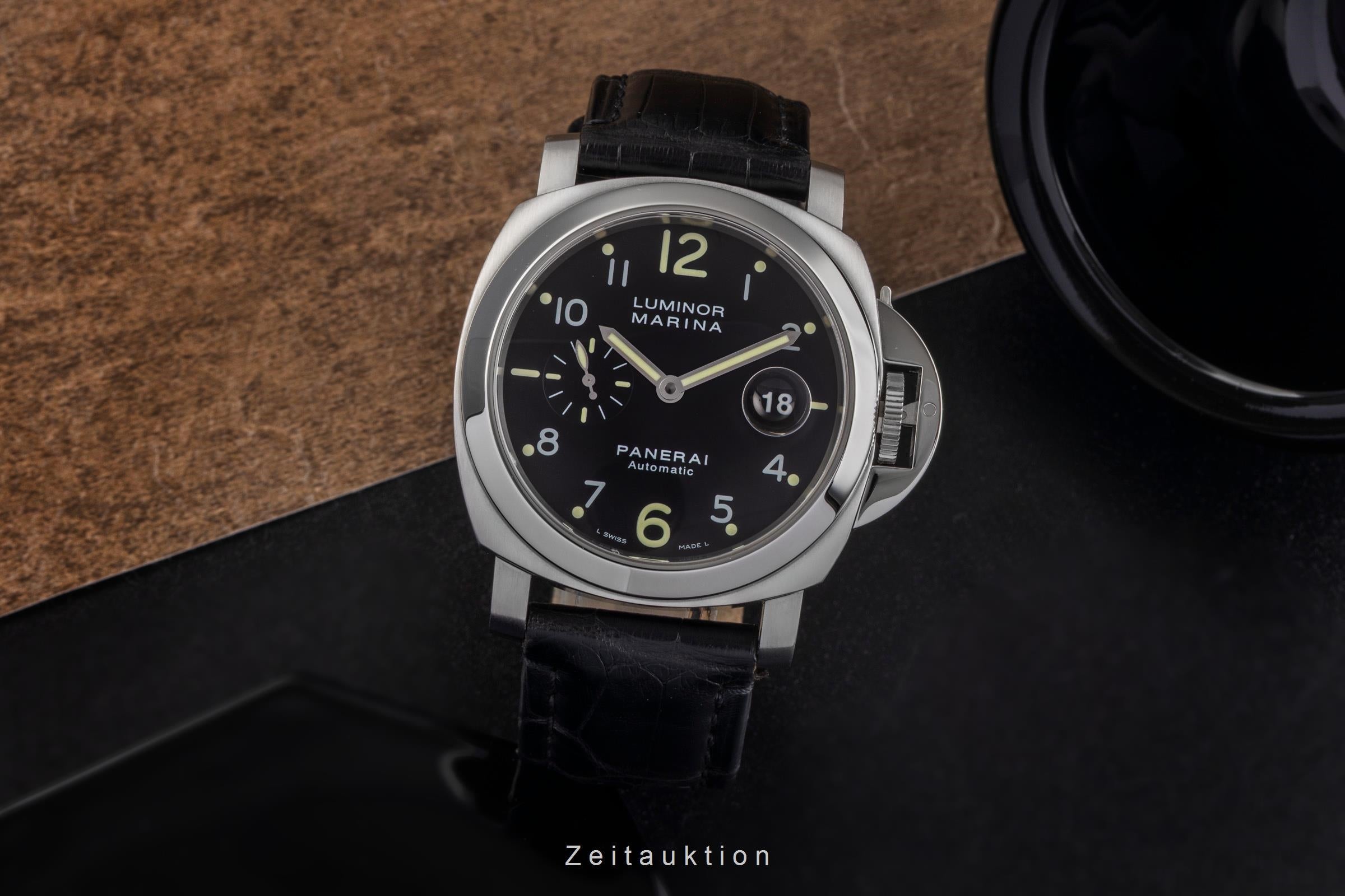 Panerai Luminor Marina steel automatic men's watch PAM00164 LP: 8900EUR  [2502807]