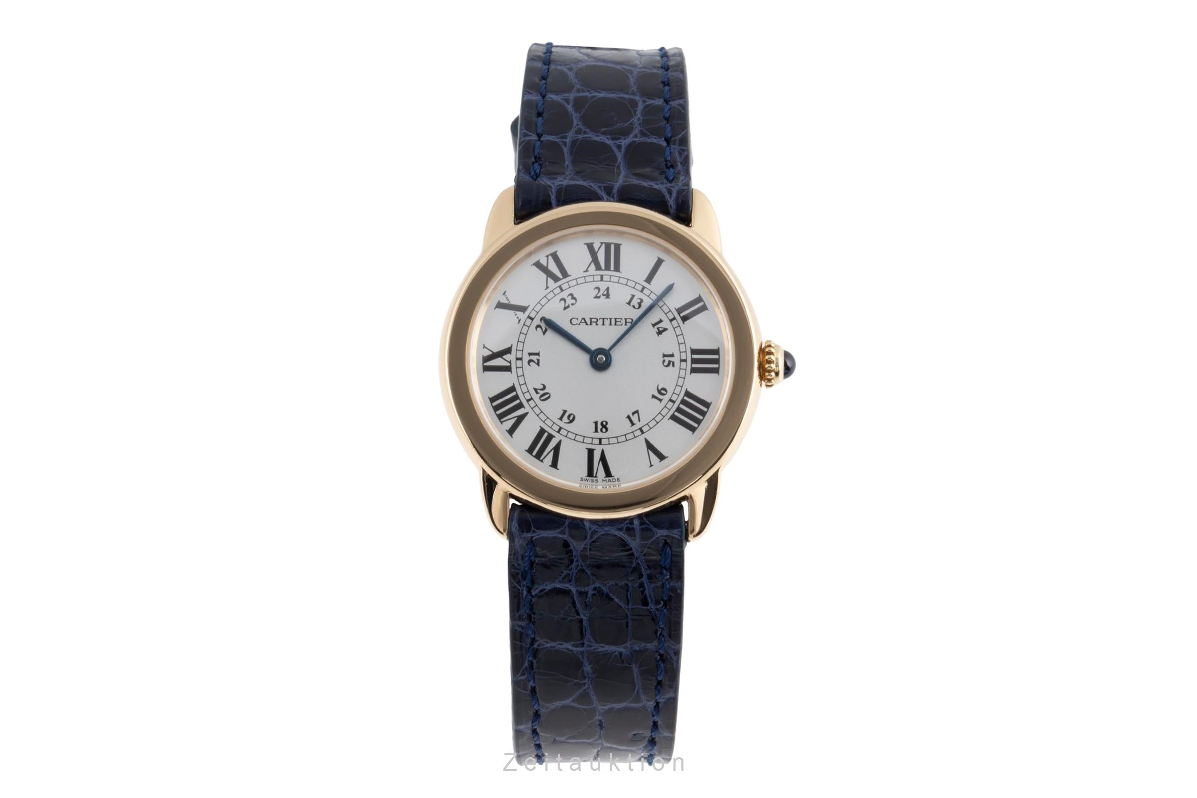 Cartier Ronde Solo acier / or  quartz montre pour femmes W6700355 LP: 9650EUR  [2502808]