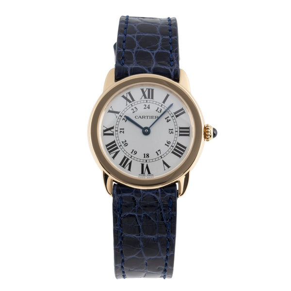 Cartier Ronde Solo acier / or  quartz montre pour femmes W6700355 LP: 9650EUR  [2502808]