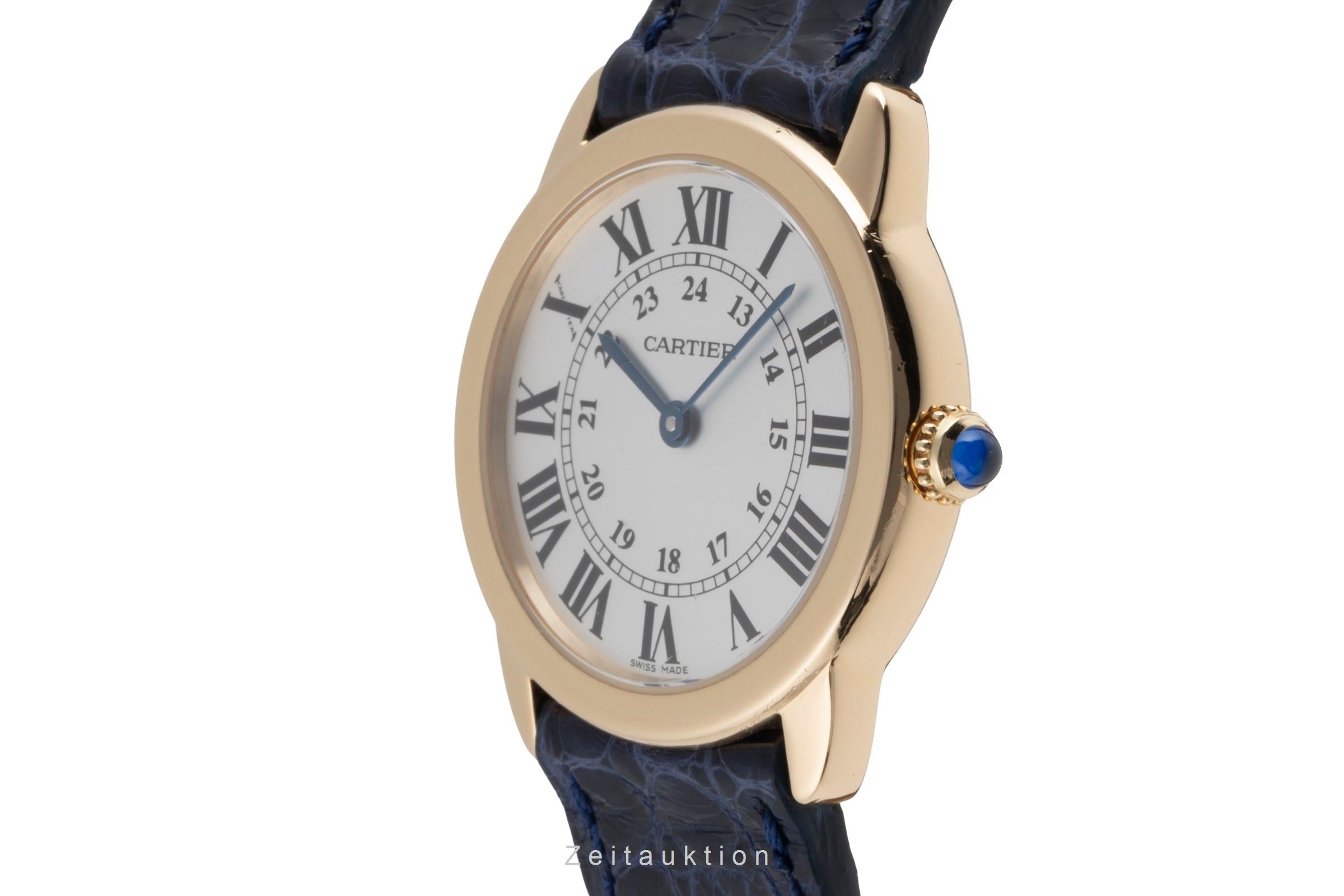 Cartier Ronde Solo acier / or  quartz montre pour femmes W6700355 LP: 9650EUR  [2502808]