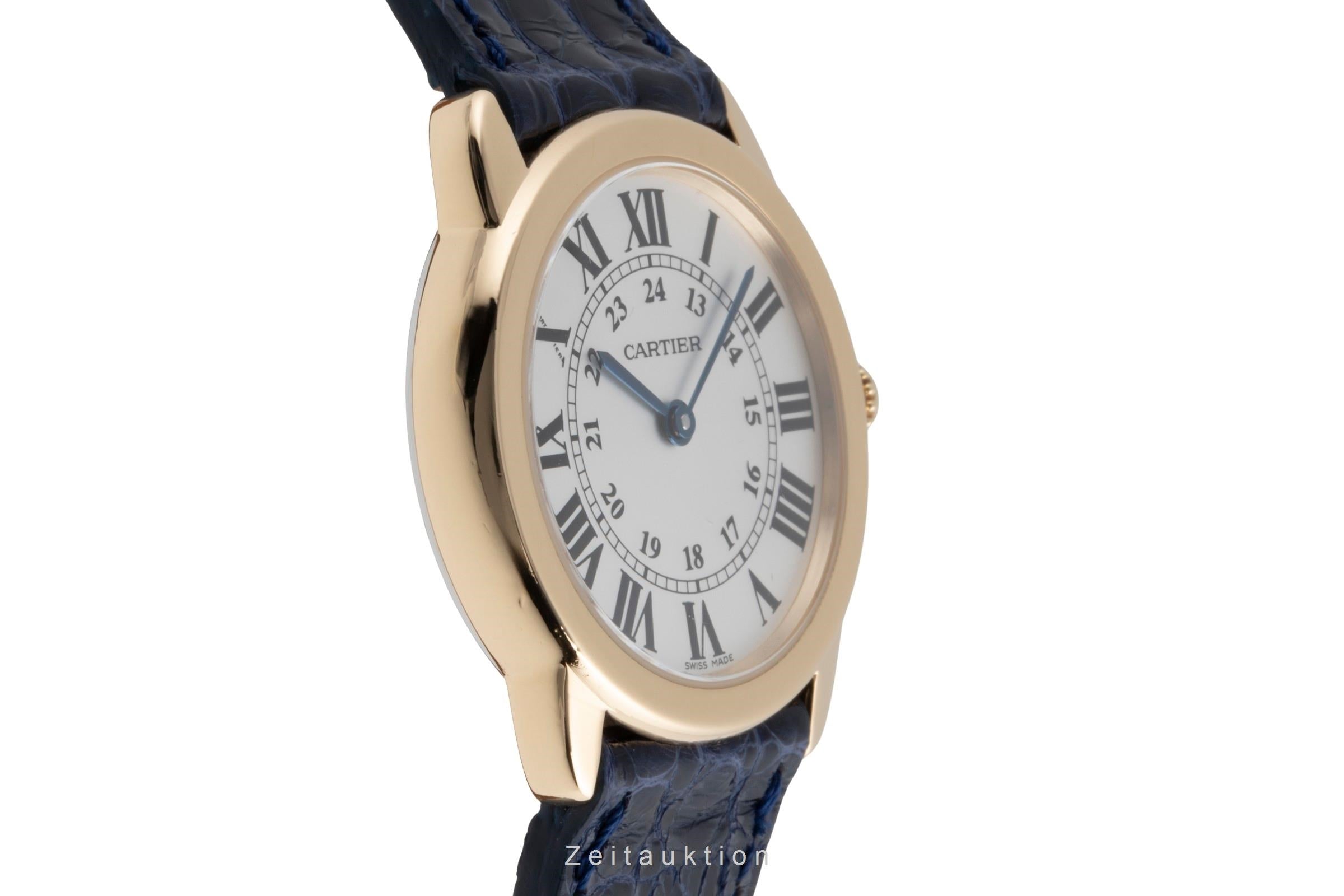 Cartier Ronde Solo acier / or  quartz montre pour femmes W6700355 LP: 9650EUR  [2502808]