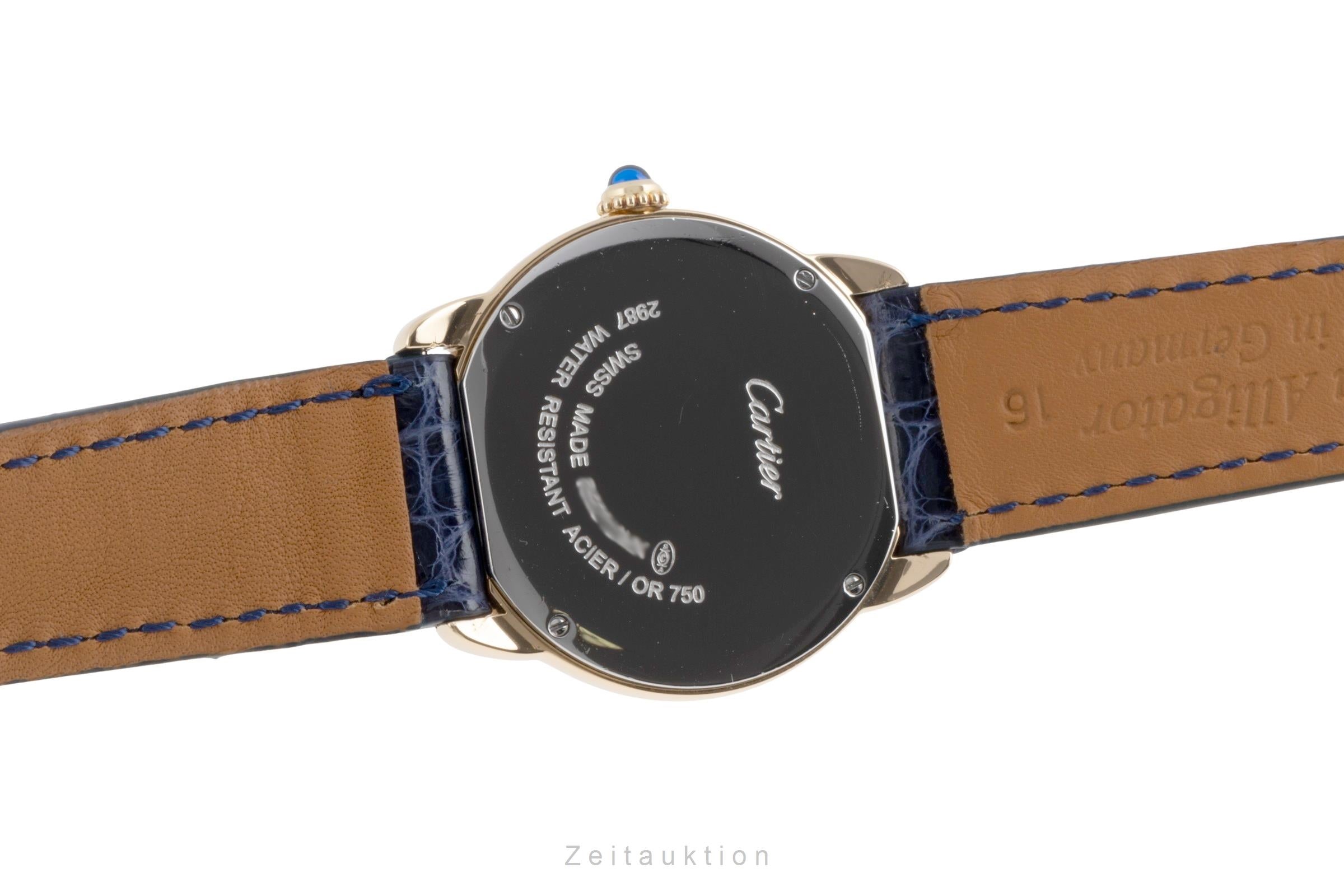 Cartier Ronde Solo acier / or  quartz montre pour femmes W6700355 LP: 9650EUR  [2502808]