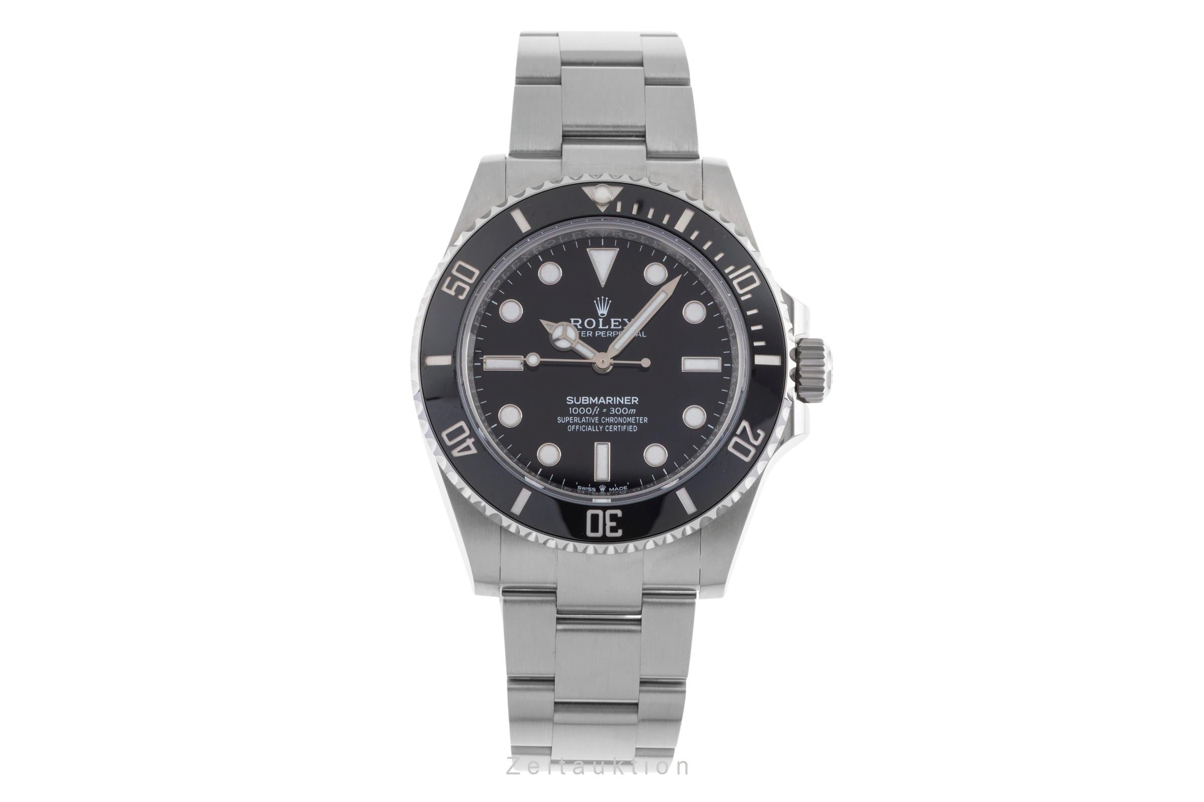 Rolex Submariner acero automático reloj para caballeros M124060-0001  [2502810]