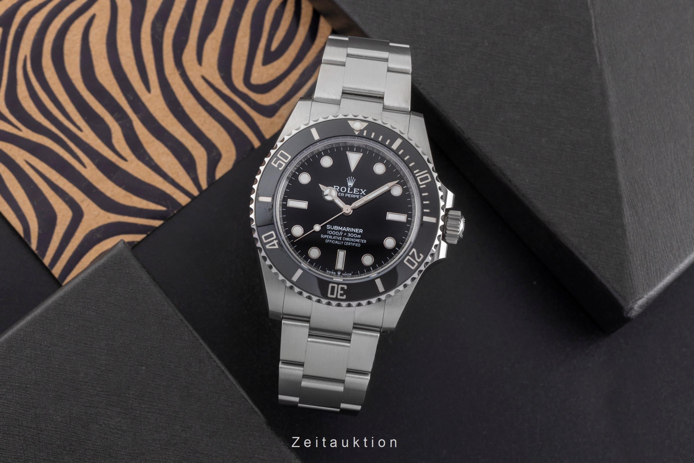 Rolex Submariner acero automático reloj para caballeros M124060-0001  [2502810]