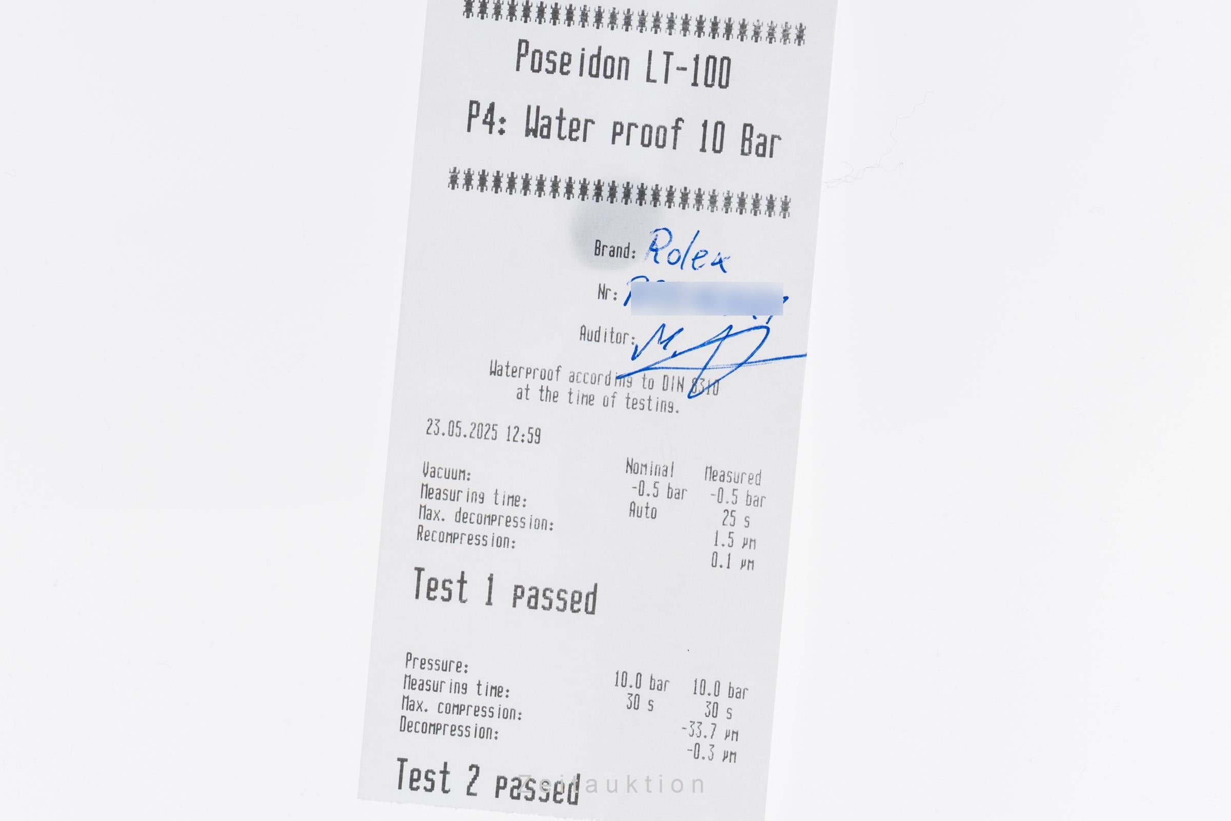 Rolex Submariner acero automático reloj para caballeros M124060-0001  [2502810]