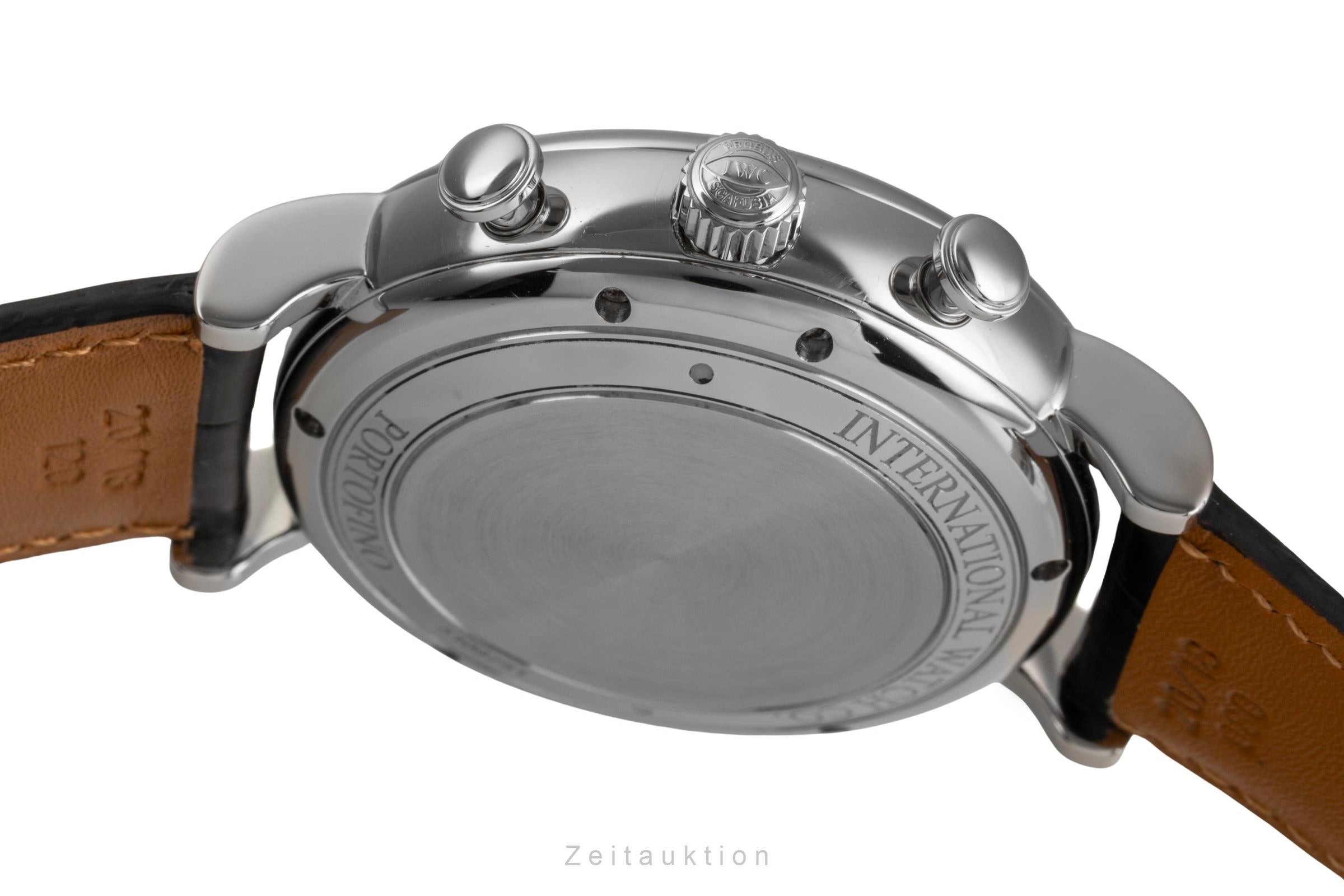 IWC Portofino chronograph steel automatic men's watch IW391010 LP: 7100EUR  [2502812]