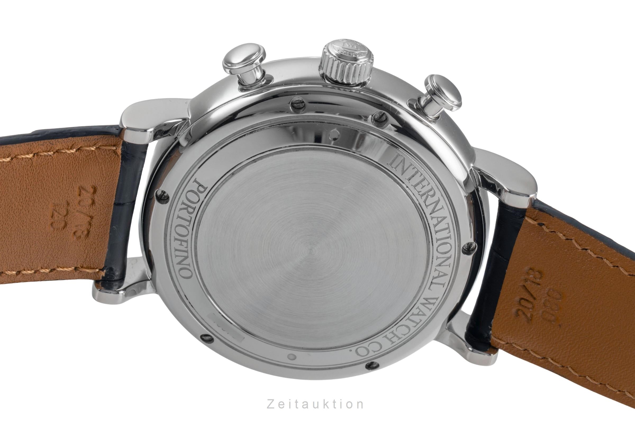 IWC Portofino chronograph steel automatic men's watch IW391010 LP: 7100EUR  [2502812]