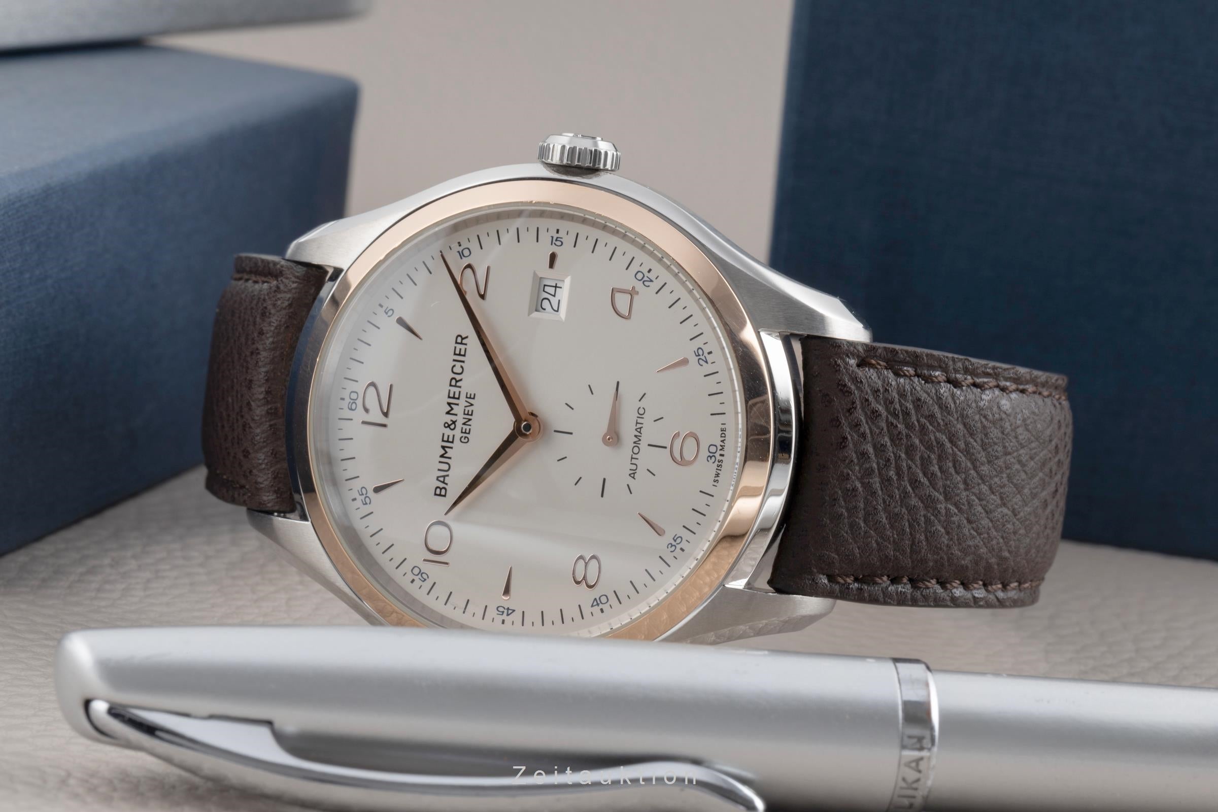 Baume & Mercier Clifton steel automatic men's watch M0A10139  65745 LP: 4400EUR  [2502814]