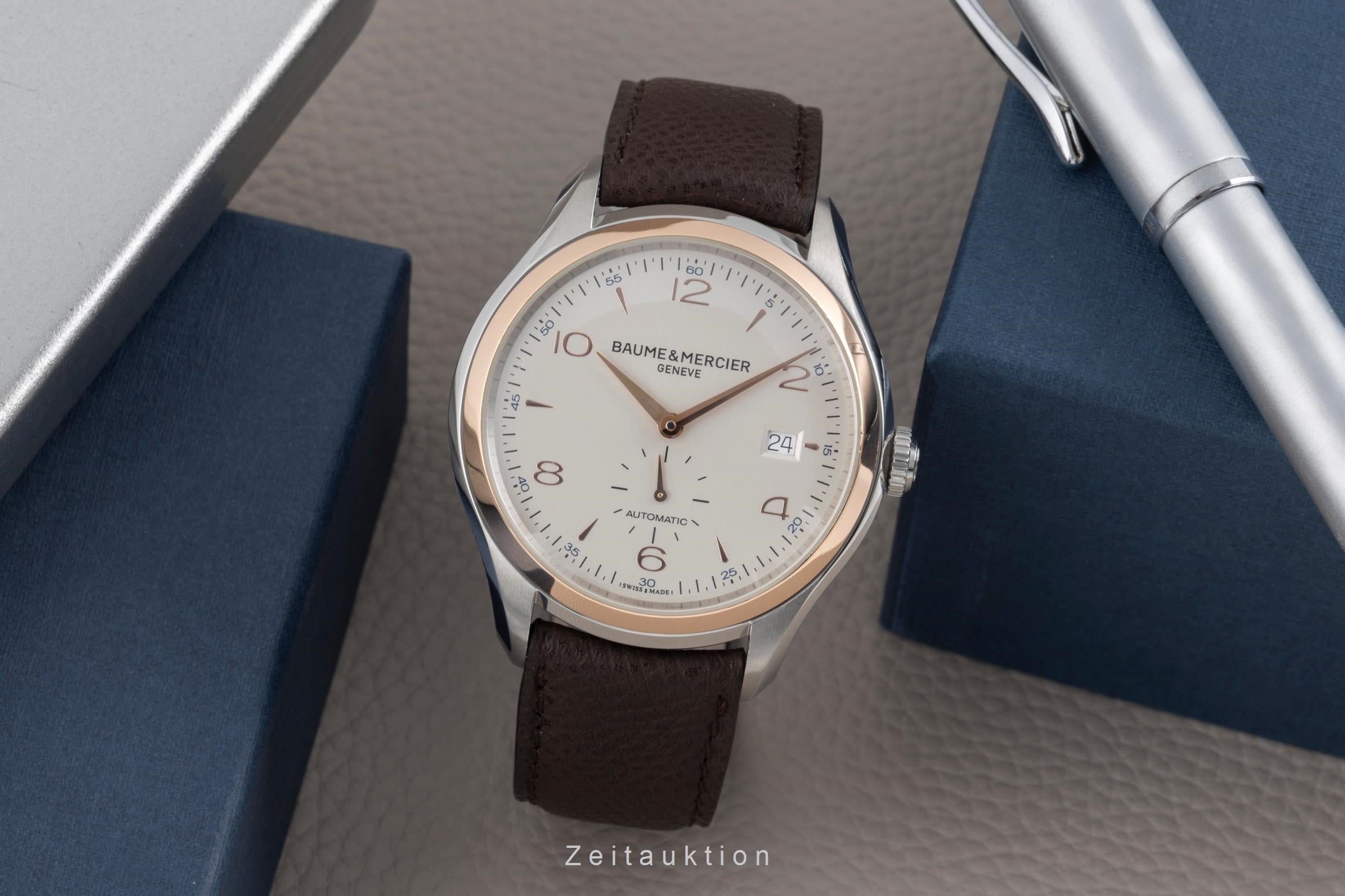 Baume & Mercier Clifton steel automatic men's watch M0A10139  65745 LP: 4400EUR  [2502814]