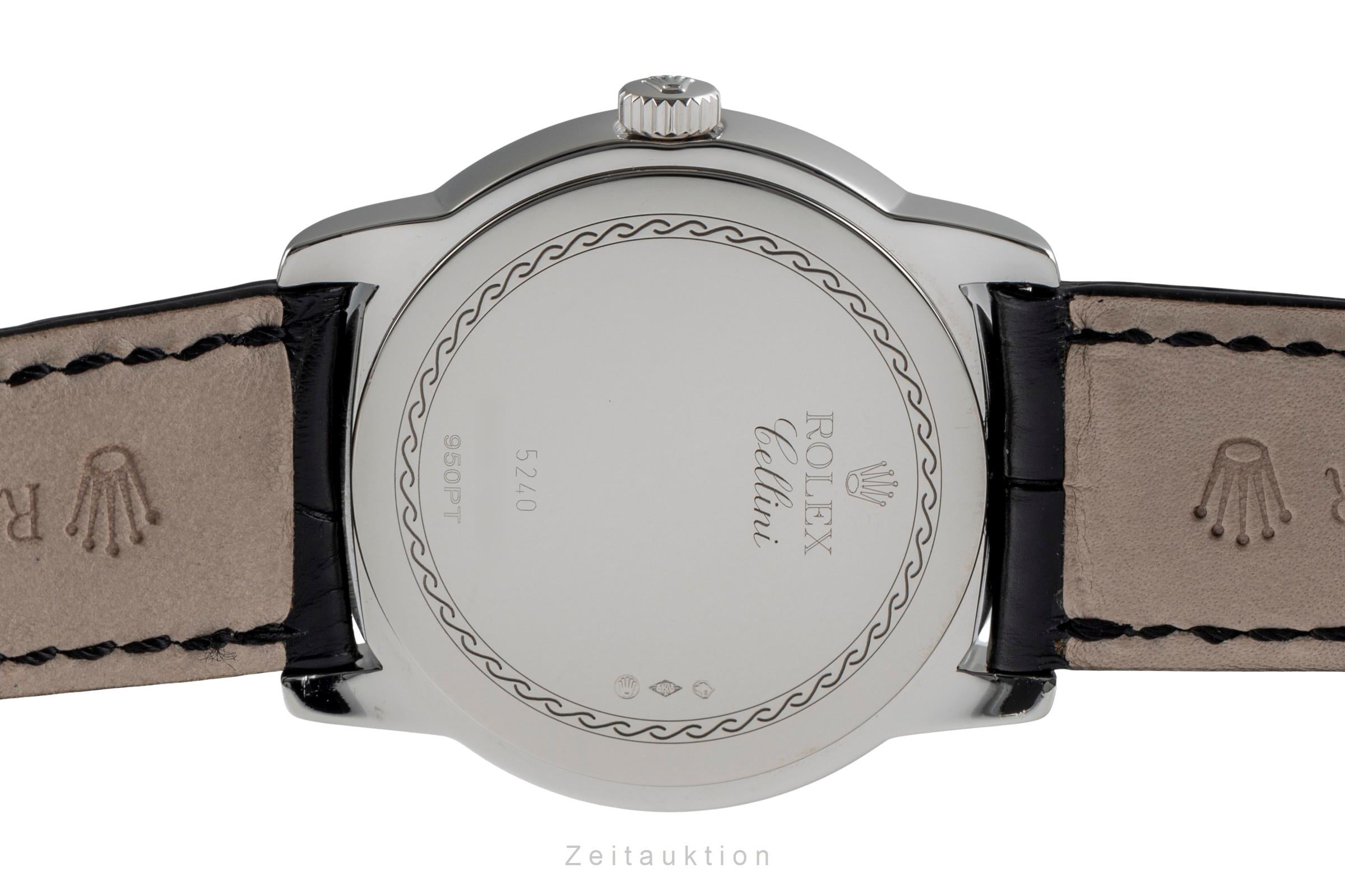 Rolex Cellini platinium manual winding men's watch 5240/6  [2502815]
