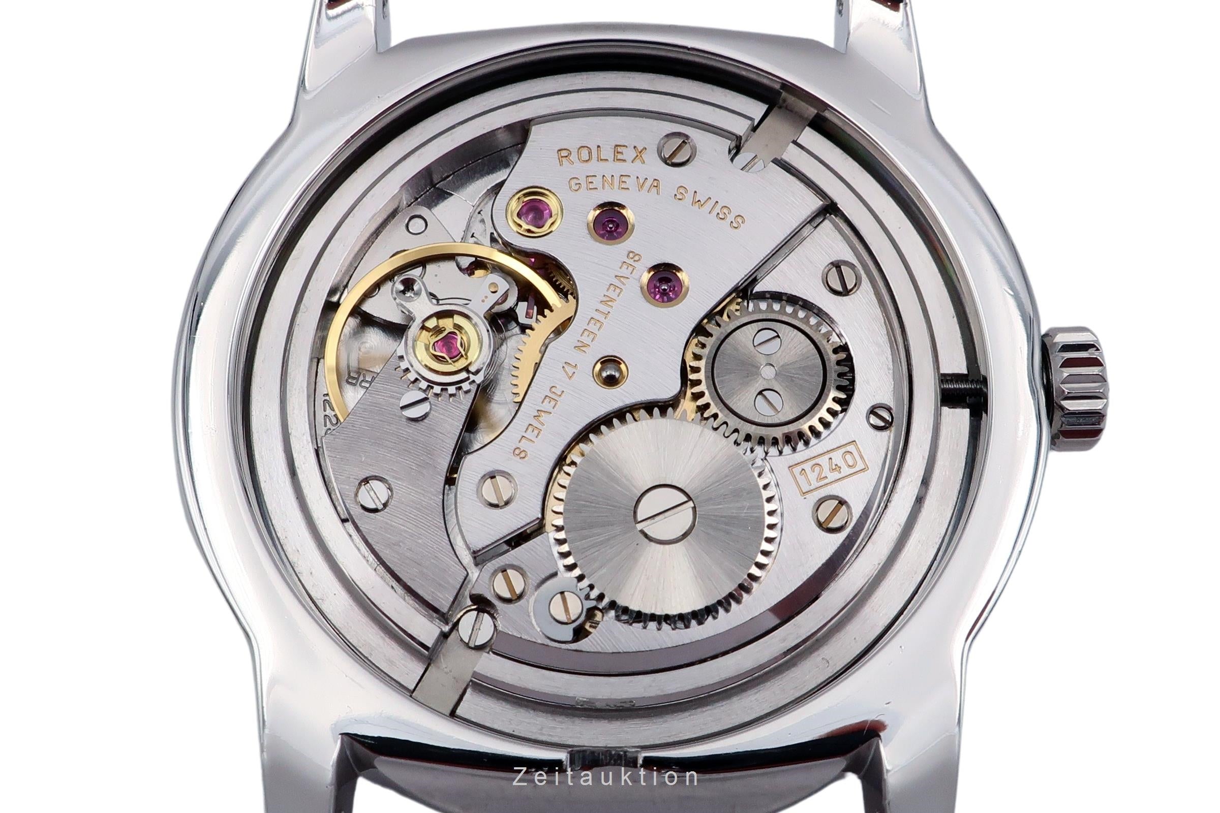 Rolex Cellini platinium manual winding men's watch 5240/6  [2502815]