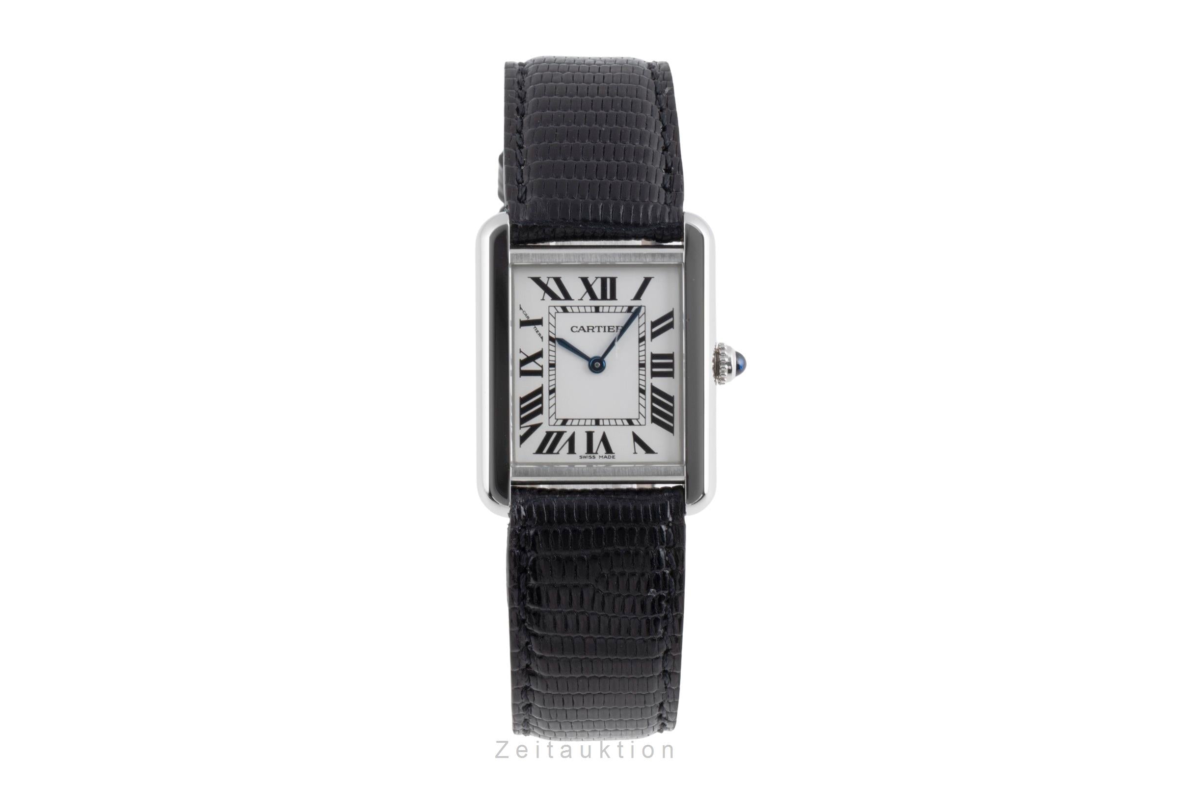 Cartier Tank steel quartz women's watch W5200005  [2502821]