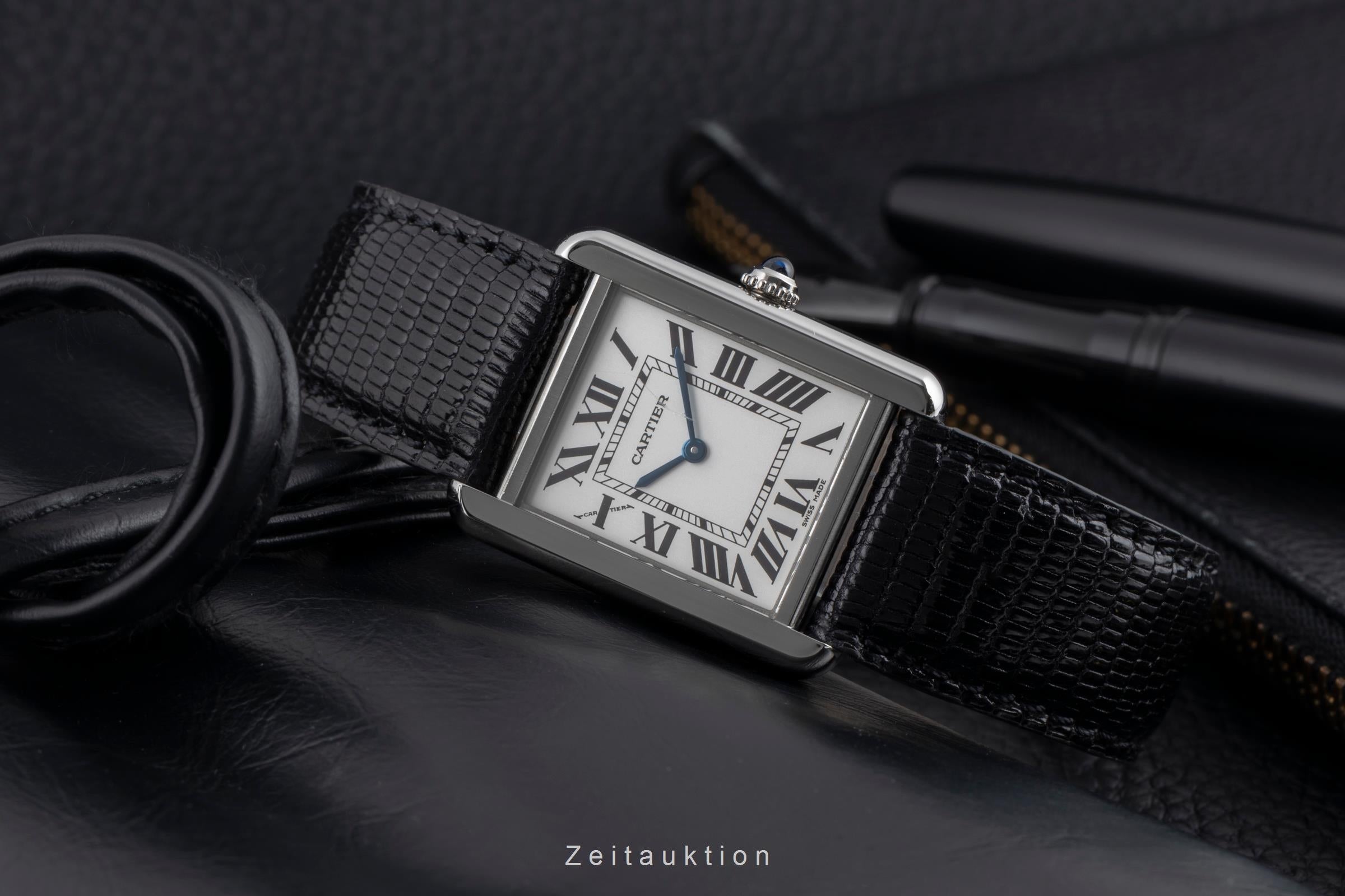 Cartier Tank steel quartz women's watch W5200005  [2502821]