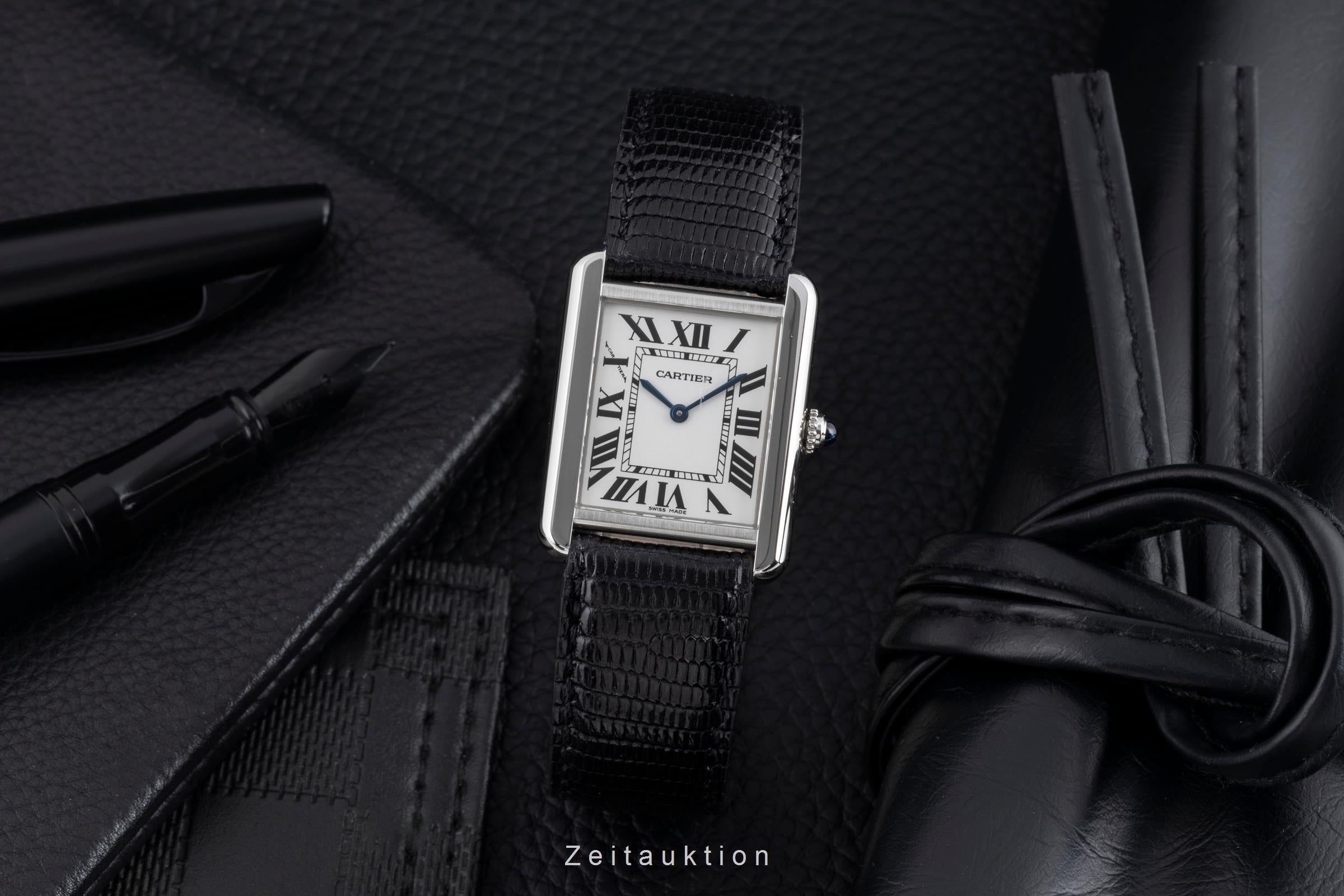 Cartier Tank steel quartz women's watch W5200005  [2502821]