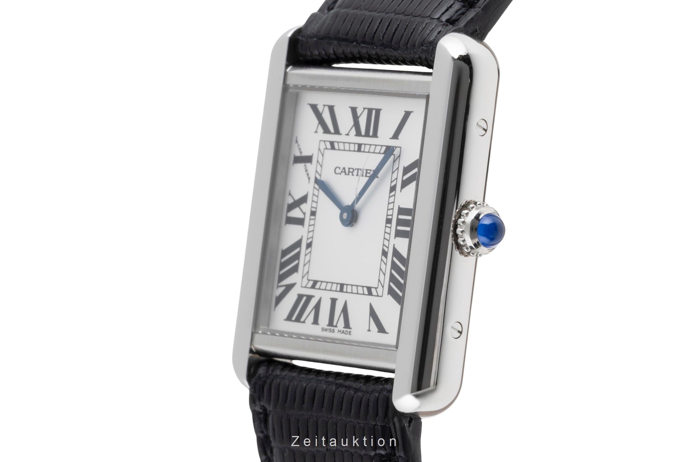 Cartier Tank steel quartz women's watch W5200005  [2502821]