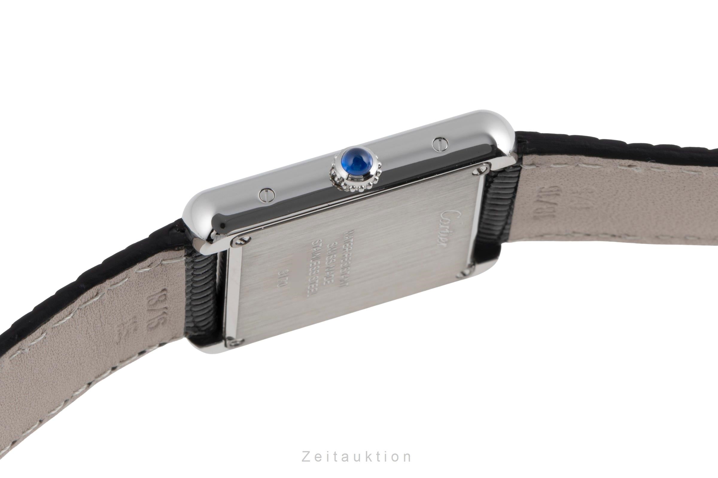 Cartier Tank steel quartz women's watch W5200005  [2502821]
