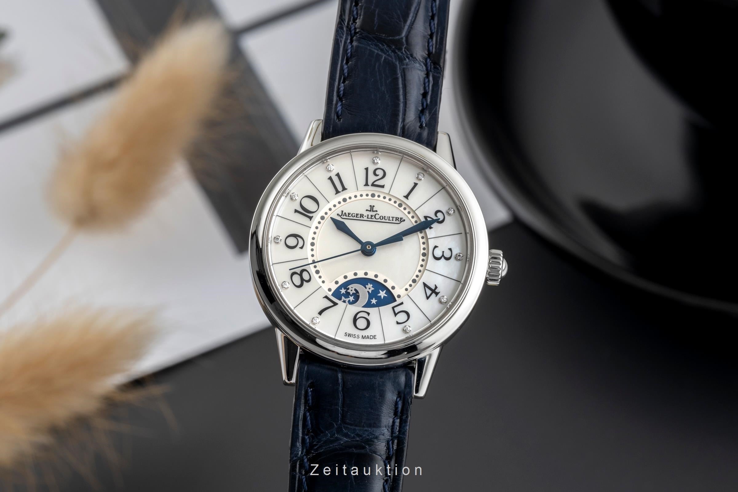 Jaeger LeCoultre Rendez-Vous  acero automático reloj para damas  Q3468490, 346.8.56.S  [2502822]