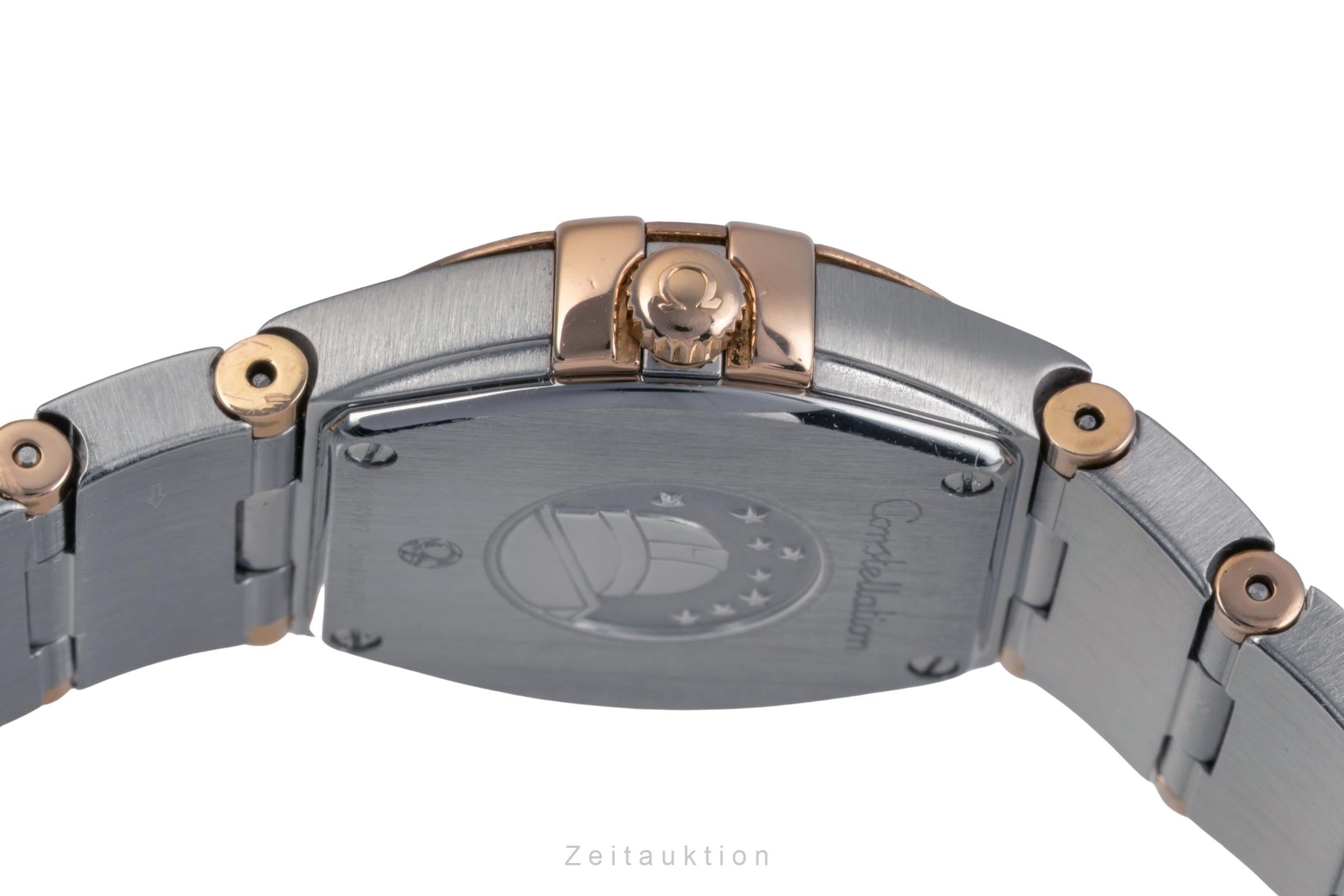 Omega Constellation acier / or  quartz montre pour femmes 123.20.24.60.63.001  [2502823]