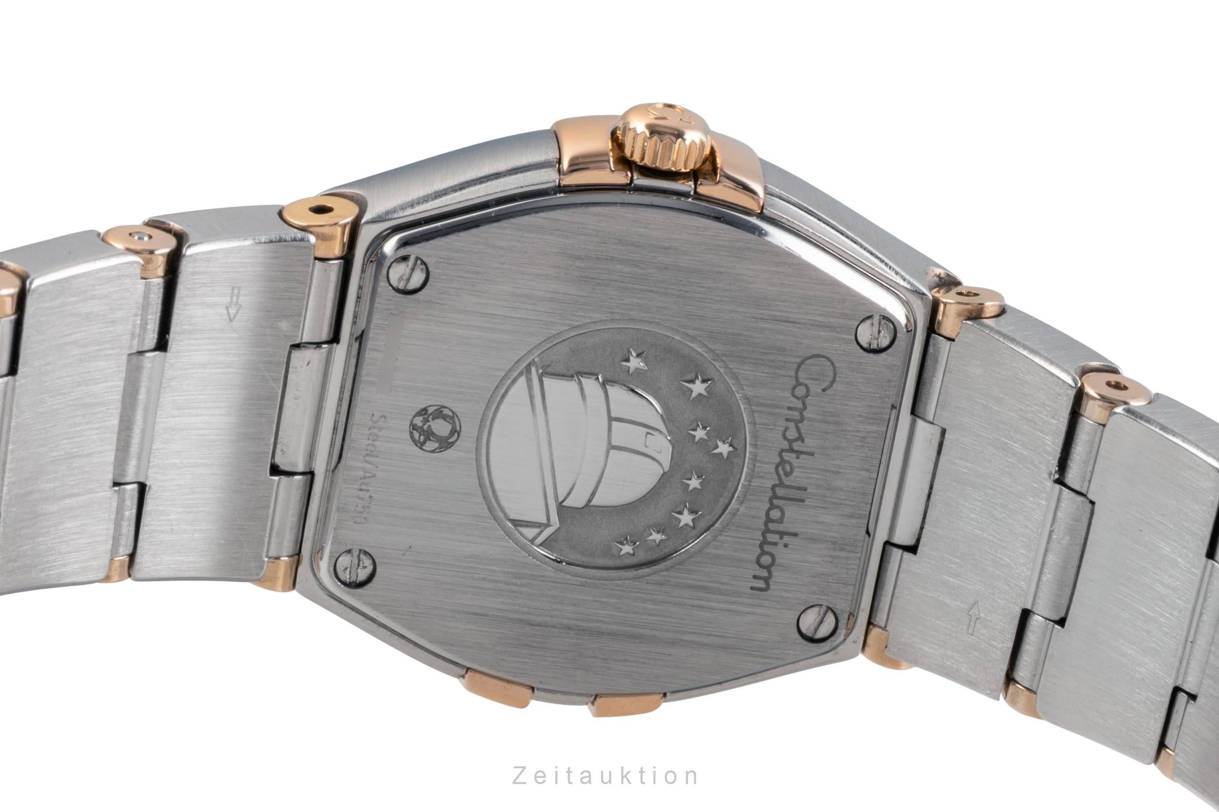 Omega Constellation acier / or  quartz montre pour femmes 123.20.24.60.63.001  [2502823]