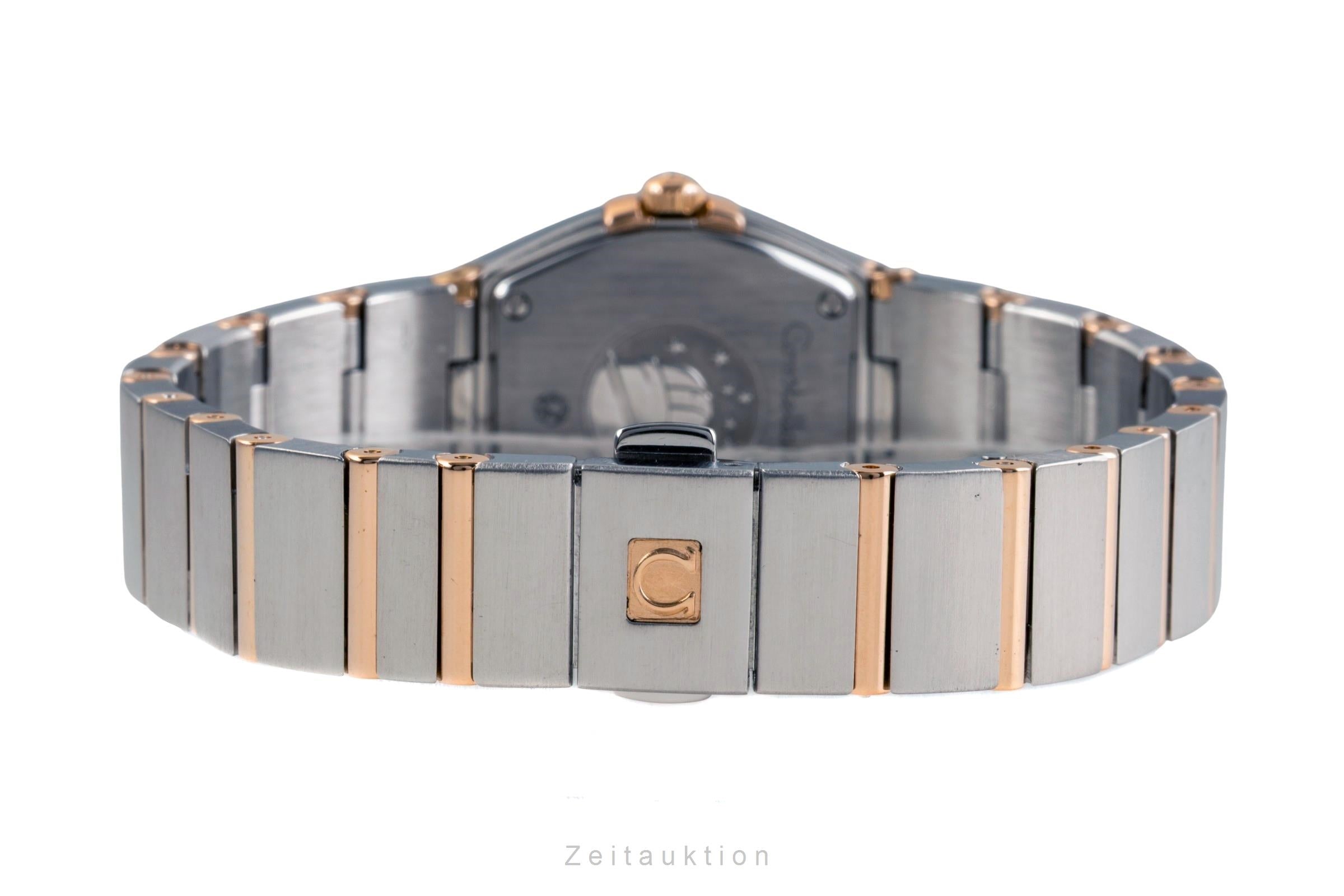 Omega Constellation acier / or  quartz montre pour femmes 123.20.24.60.63.001  [2502823]