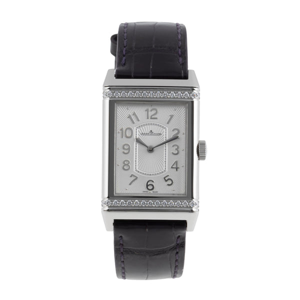 Jaeger LeCoultre Reverso acciaio carica manuale orologio da donna Q3208421 ,268.8.86  [2502825]