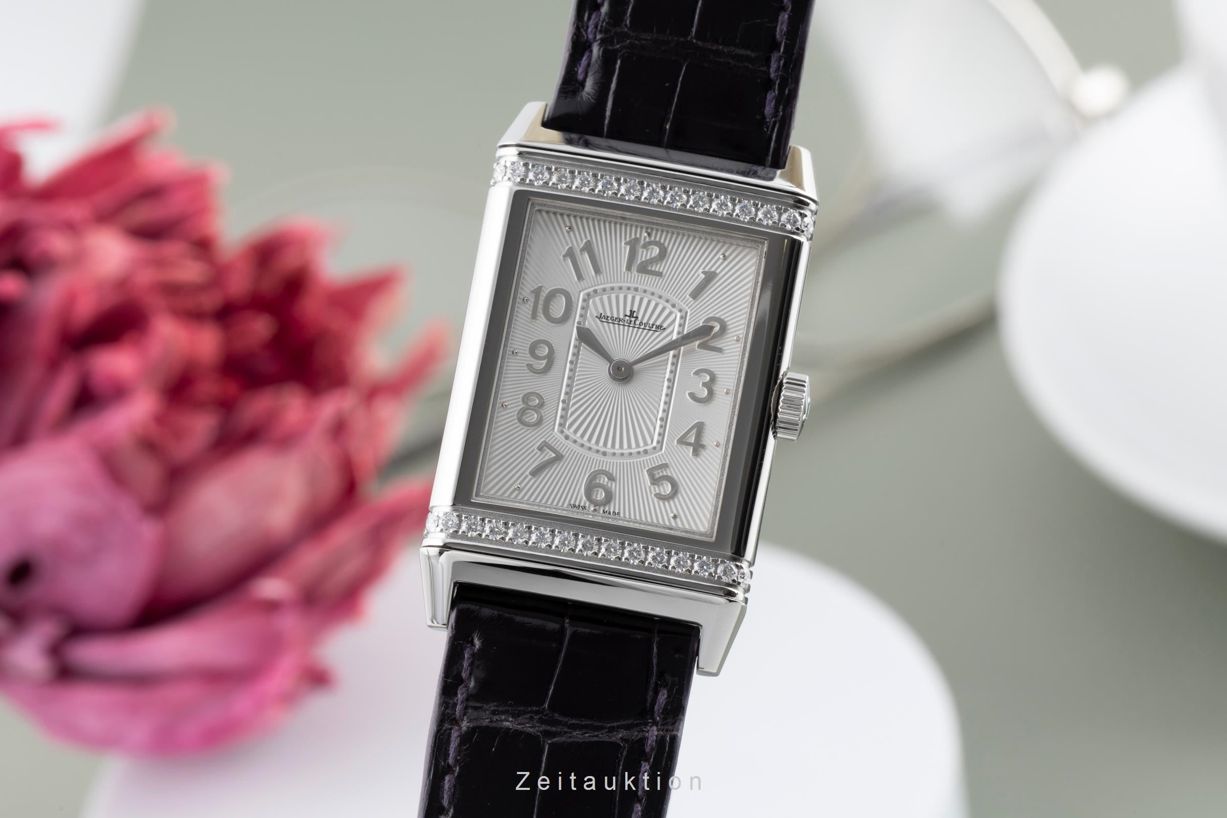 Jaeger LeCoultre Reverso acciaio carica manuale orologio da donna Q3208421 ,268.8.86  [2502825]