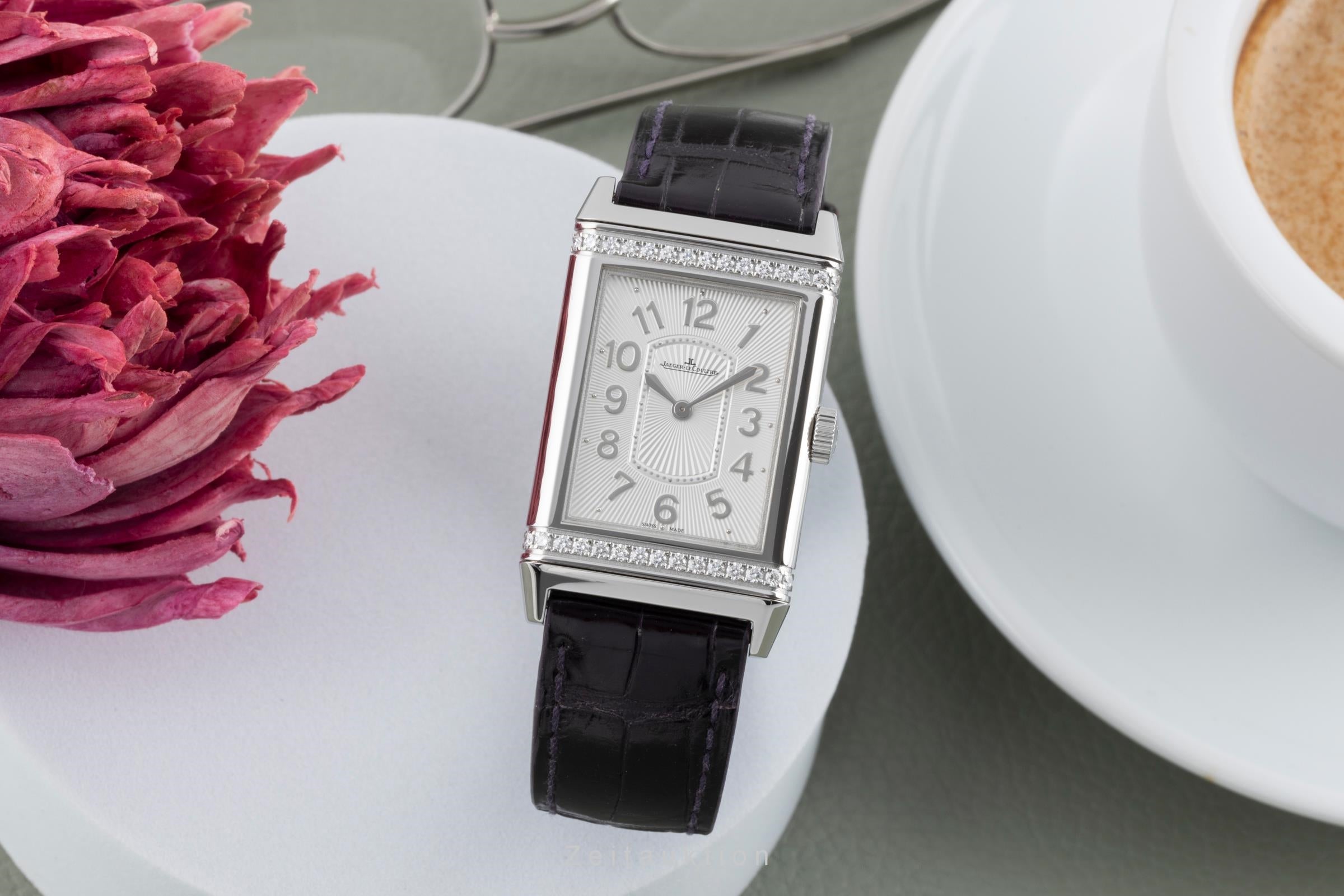 Jaeger LeCoultre Reverso acciaio carica manuale orologio da donna Q3208421 ,268.8.86  [2502825]