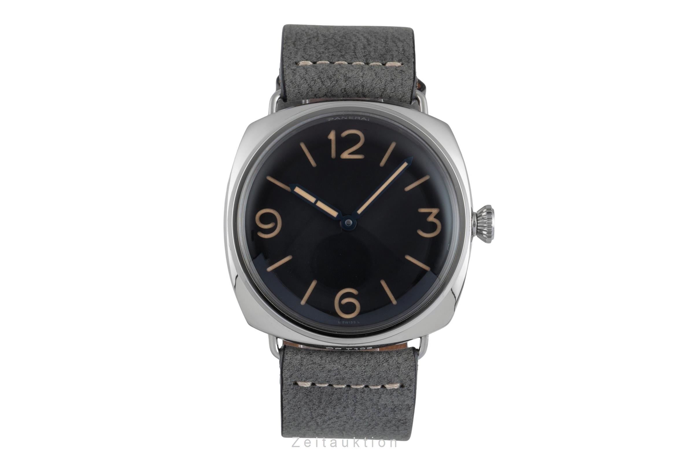 Panerai Radiomir acier à remontage manuel montre pour hommes PAM00721  [2502828]