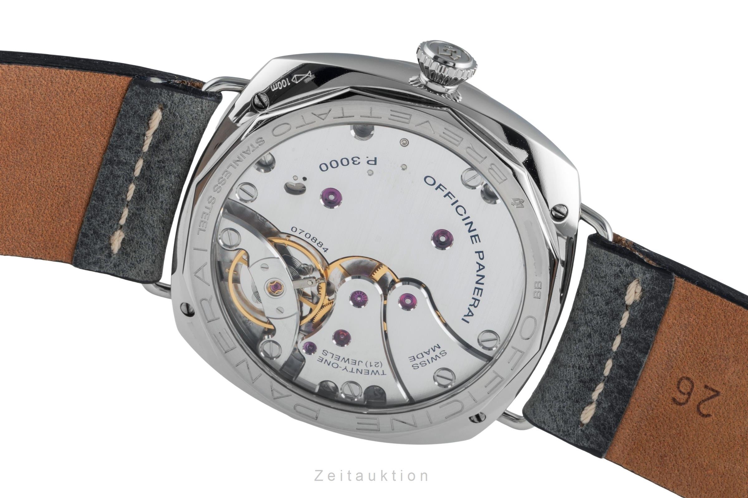 Panerai Radiomir acier à remontage manuel montre pour hommes PAM00721  [2502828]