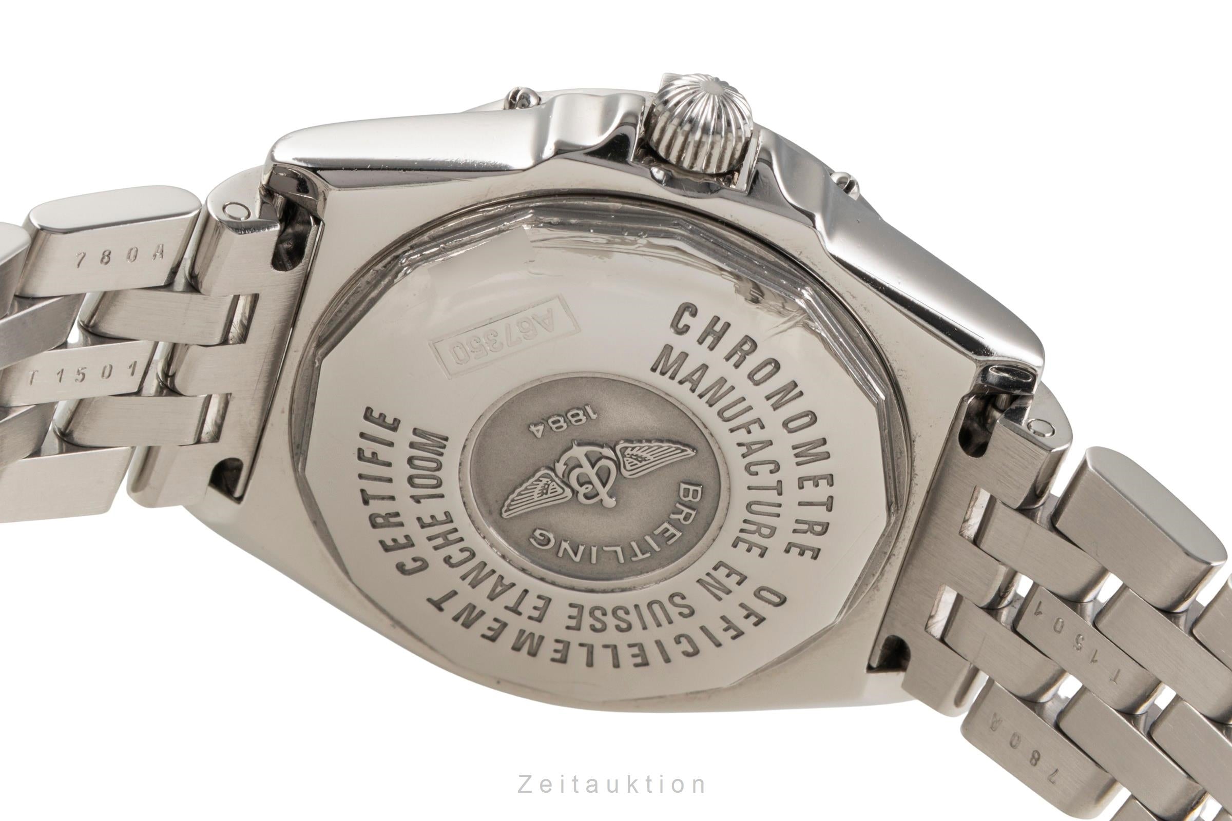Breitling Wings Lady MOP Dial Edelstahl Quarz Damenuhr Ref. A67350 [2502829]