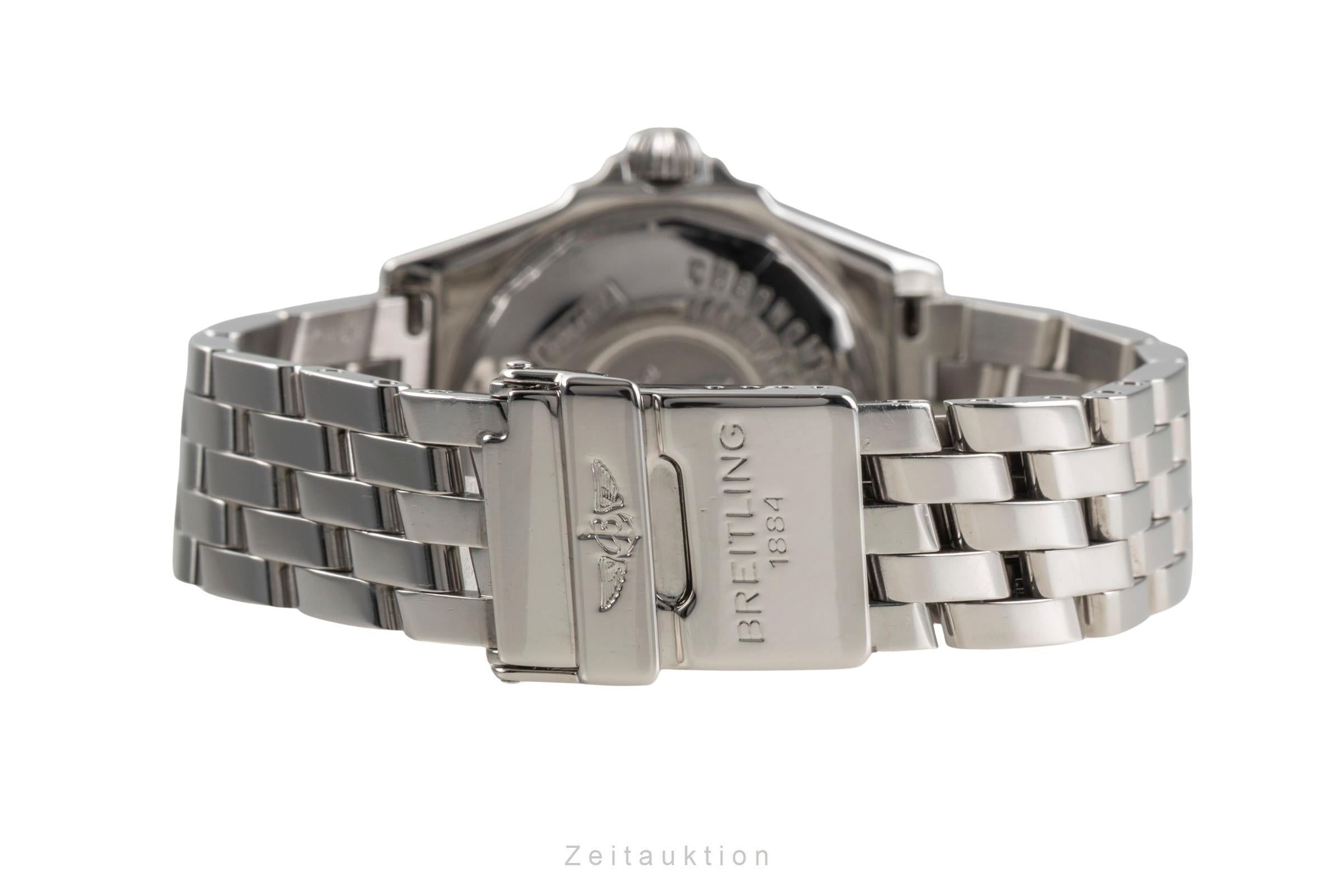 Breitling Wings Lady MOP Dial Edelstahl Quarz Damenuhr Ref. A67350 [2502829]