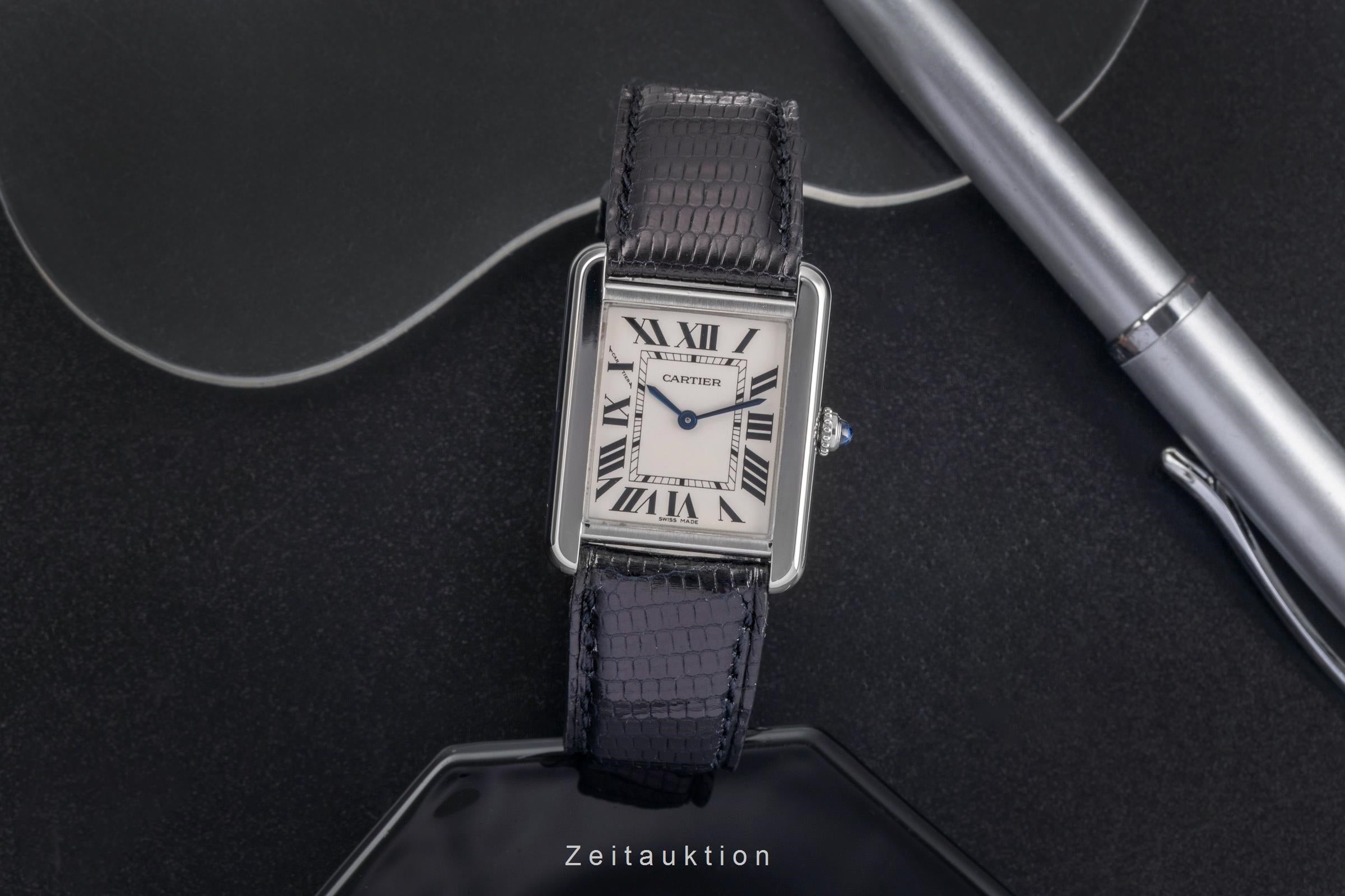 Cartier Tank acero cuarzo reloj para damas  W5200013 LP: 5000EUR  [2502830]