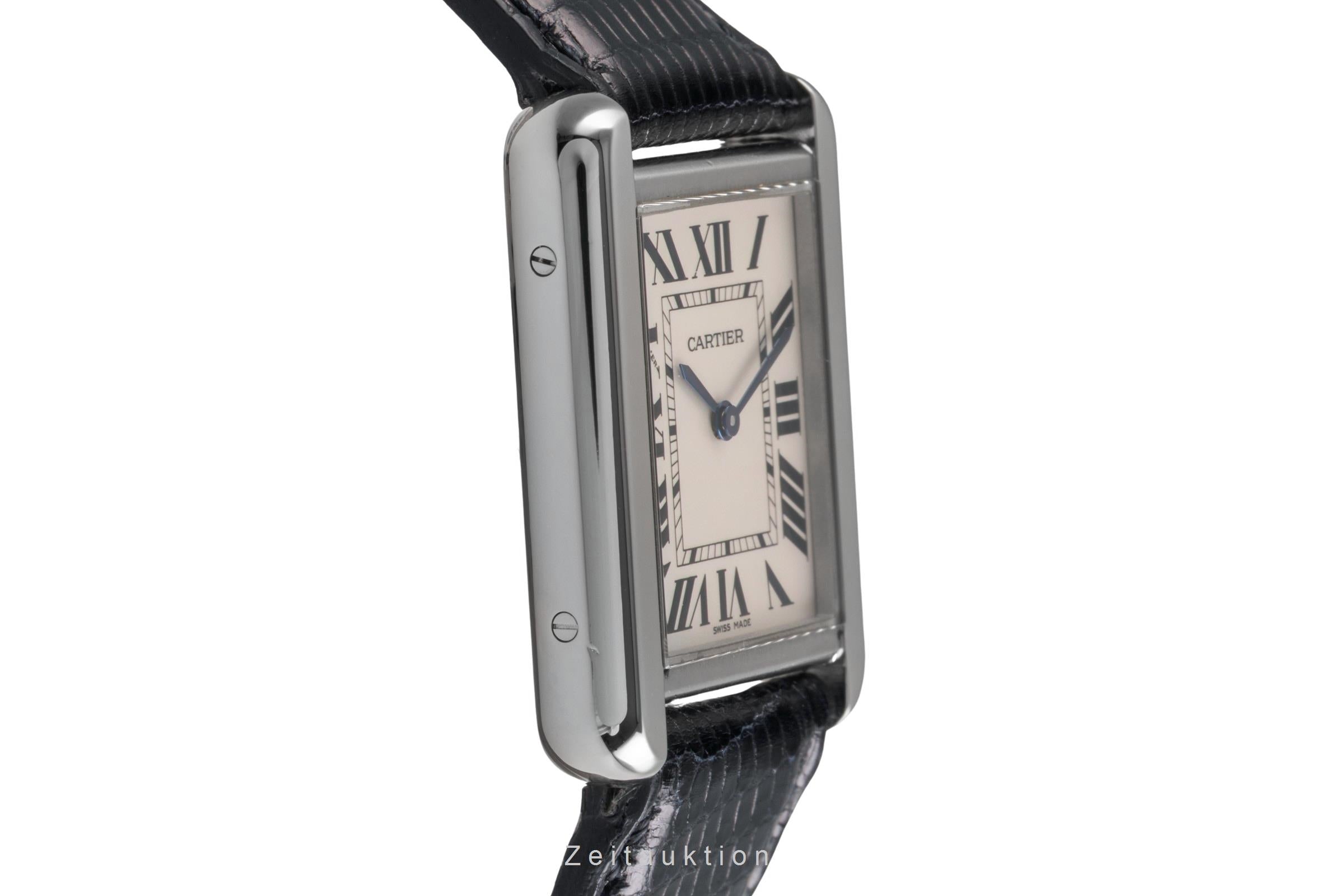 Cartier Tank acero cuarzo reloj para damas  W5200013 LP: 5000EUR  [2502830]