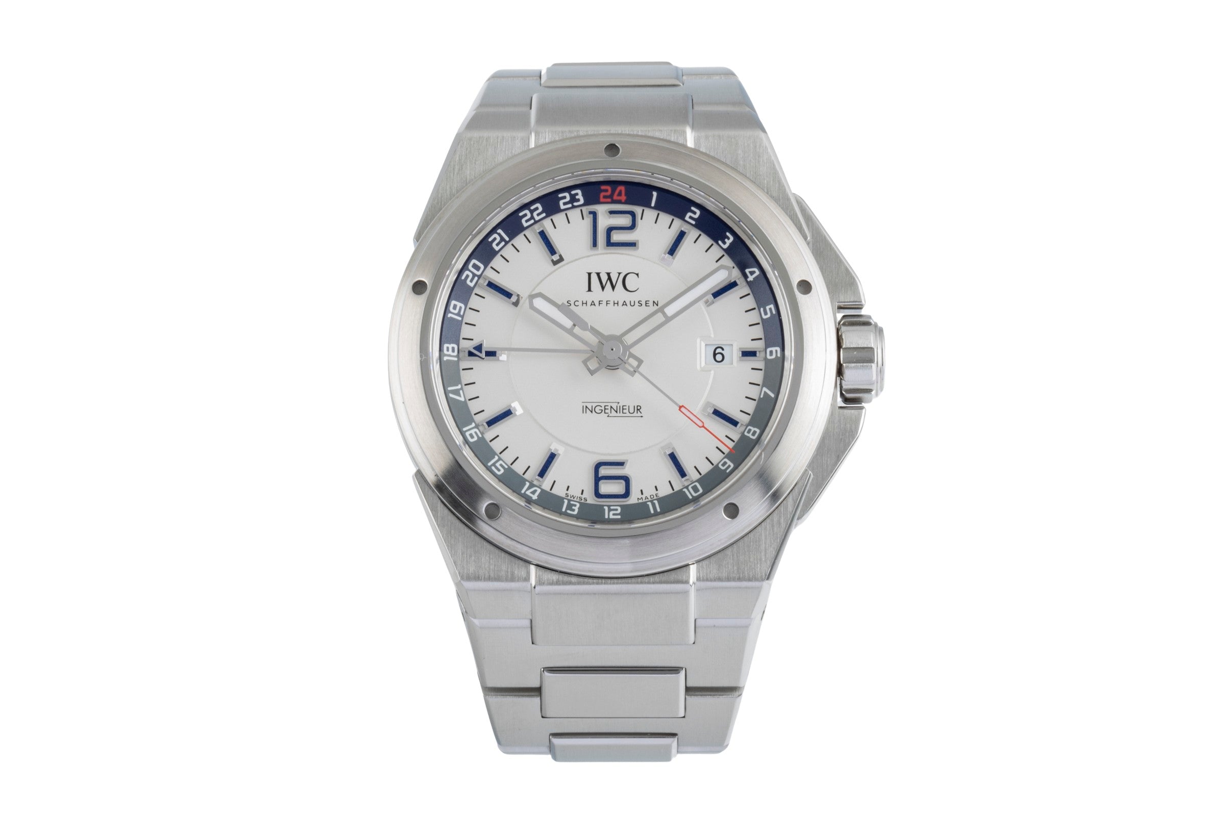 IWC Ingenieur acciaio automatismo orologio da uomo IW324404 LP: 12900EUR  [2502831]