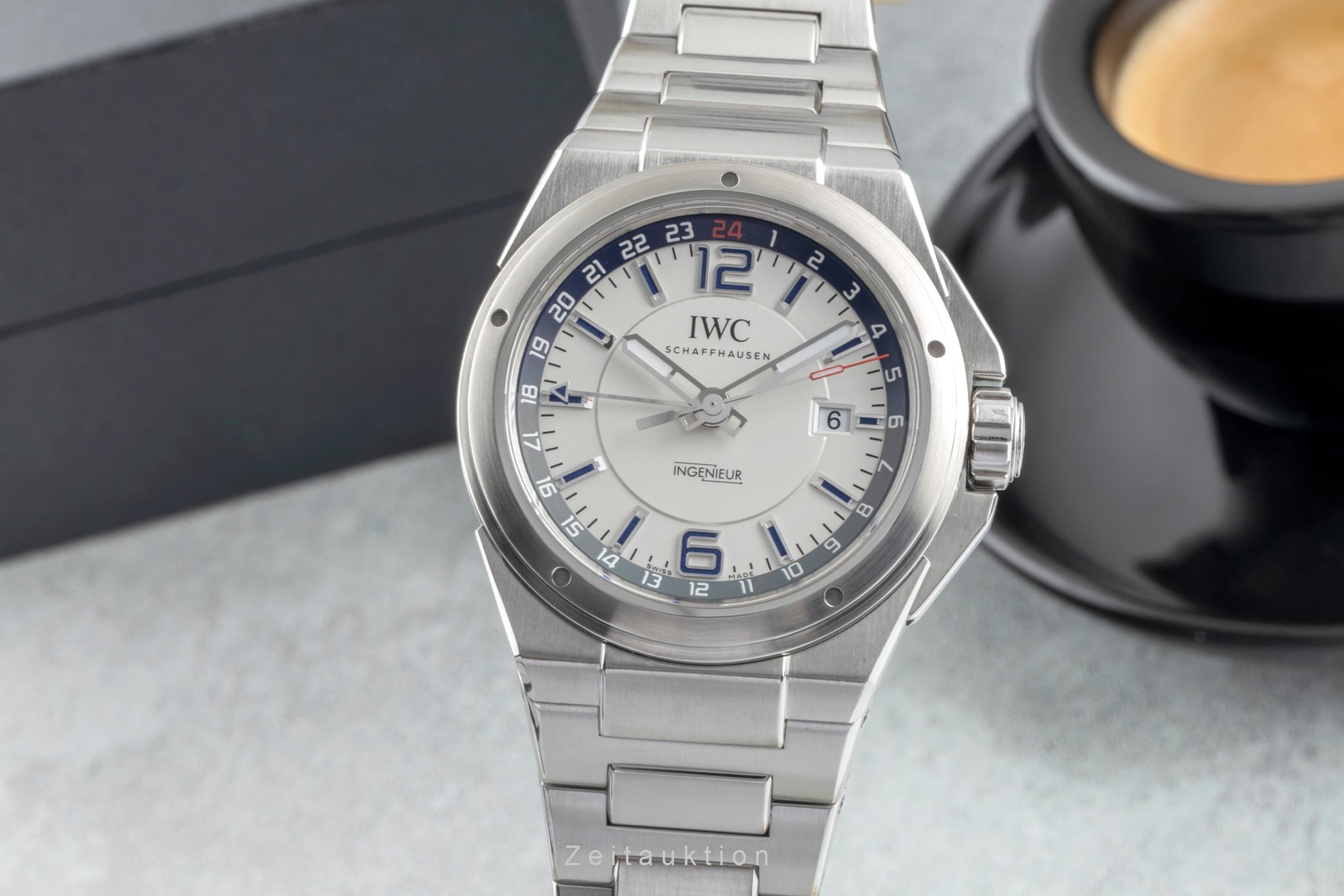 IWC Ingenieur acciaio automatismo orologio da uomo IW324404 LP: 12900EUR  [2502831]