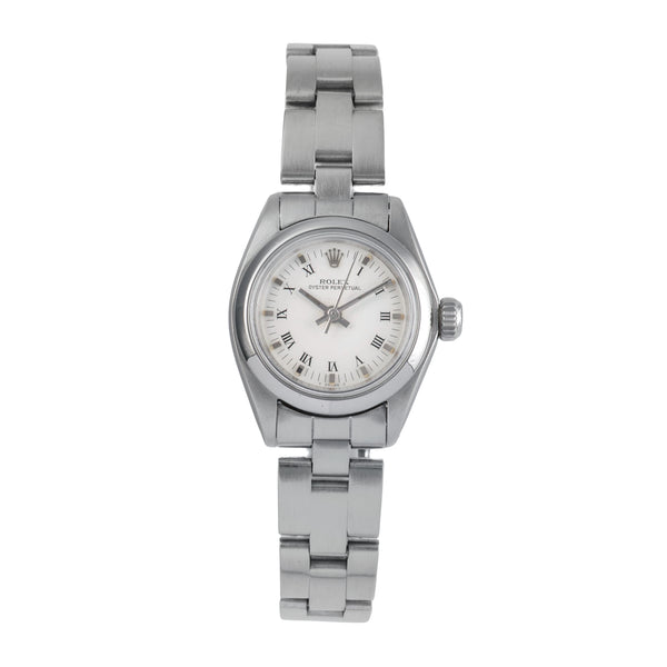 Rolex Oyster Perpetual acciaio automatismo orologio da donna 6718 Vintage  [2502838]