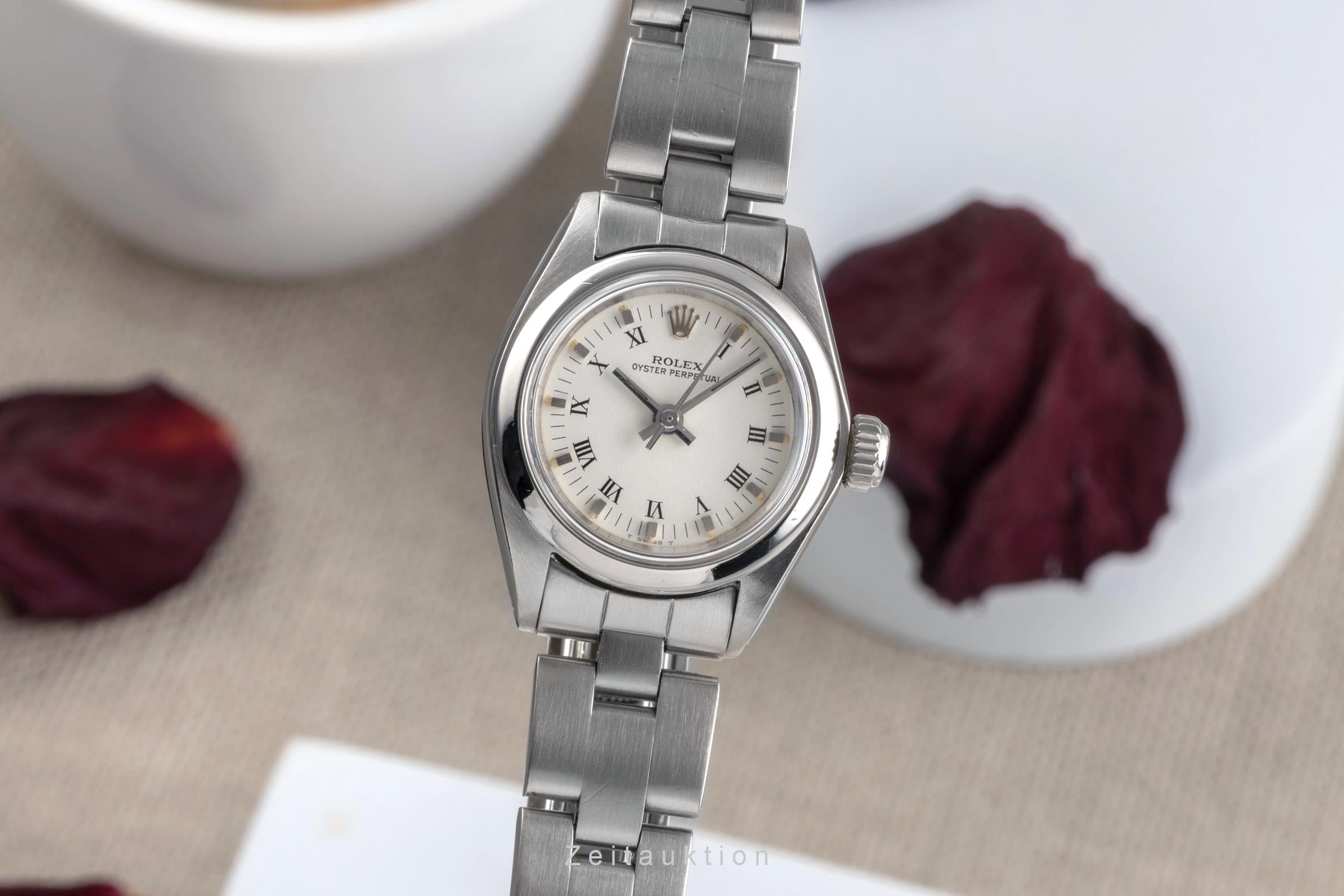 Rolex Oyster Perpetual acciaio automatismo orologio da donna 6718 Vintage  [2502838]