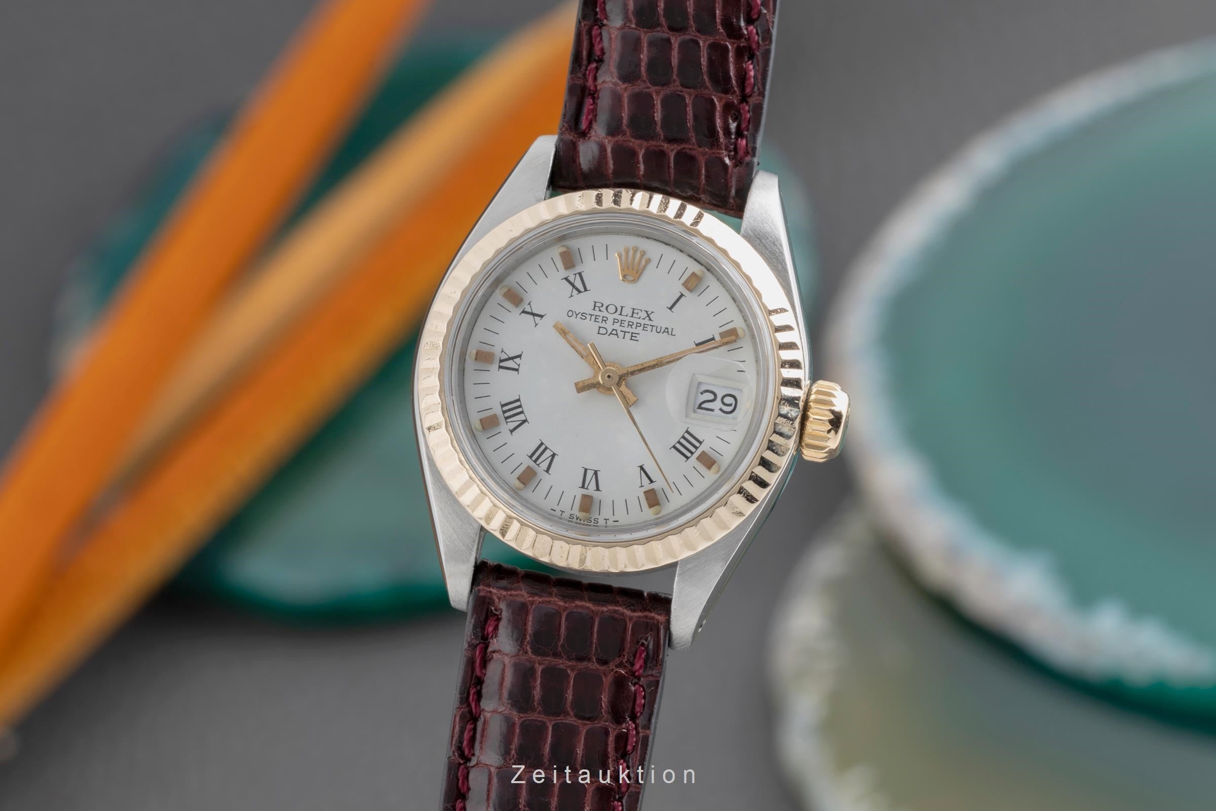 Rolex Lady Date acciaio / oro automatismo orologio da donna 6917  [2502840]